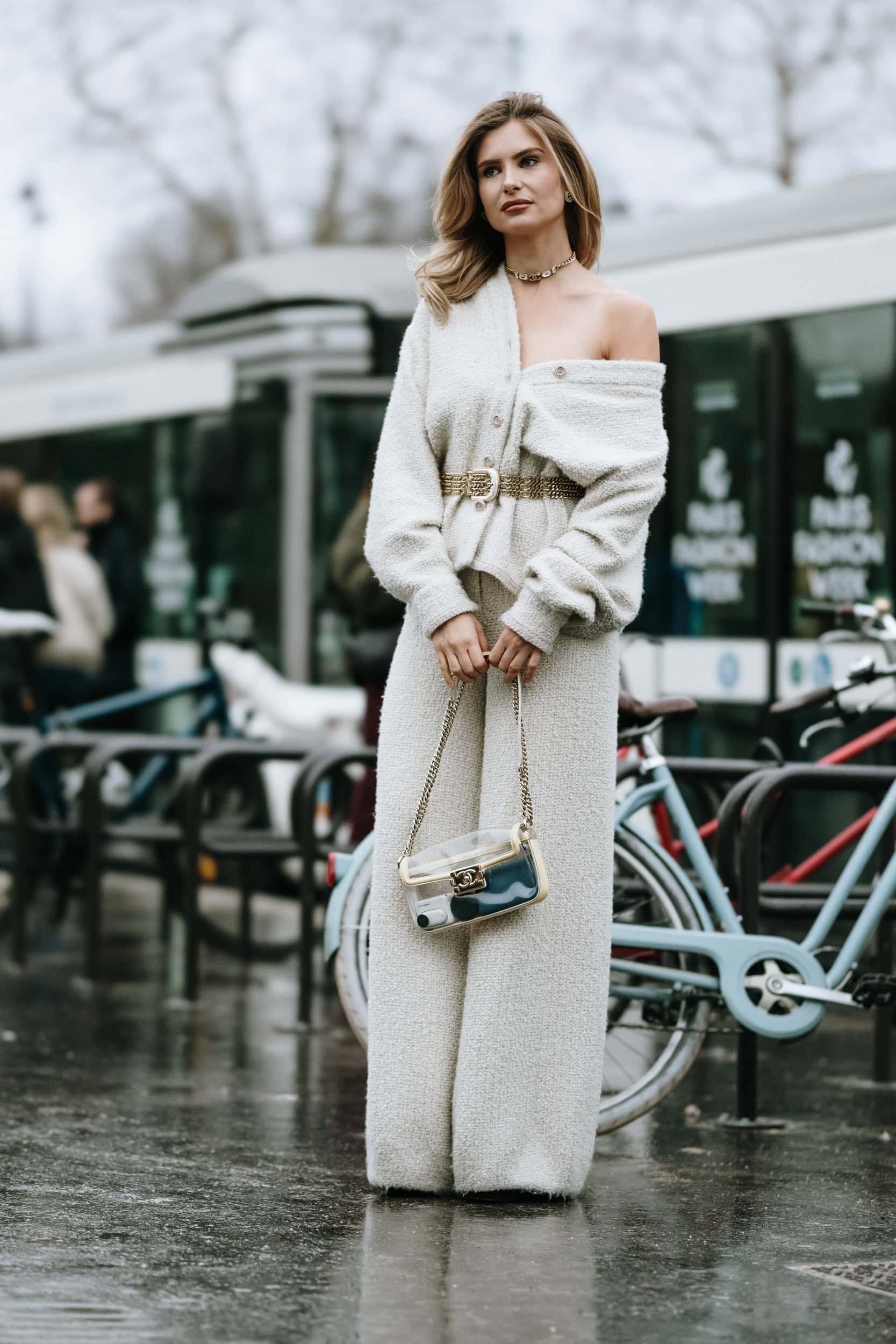 Paris Couture Street Style Spring 2025 Shows