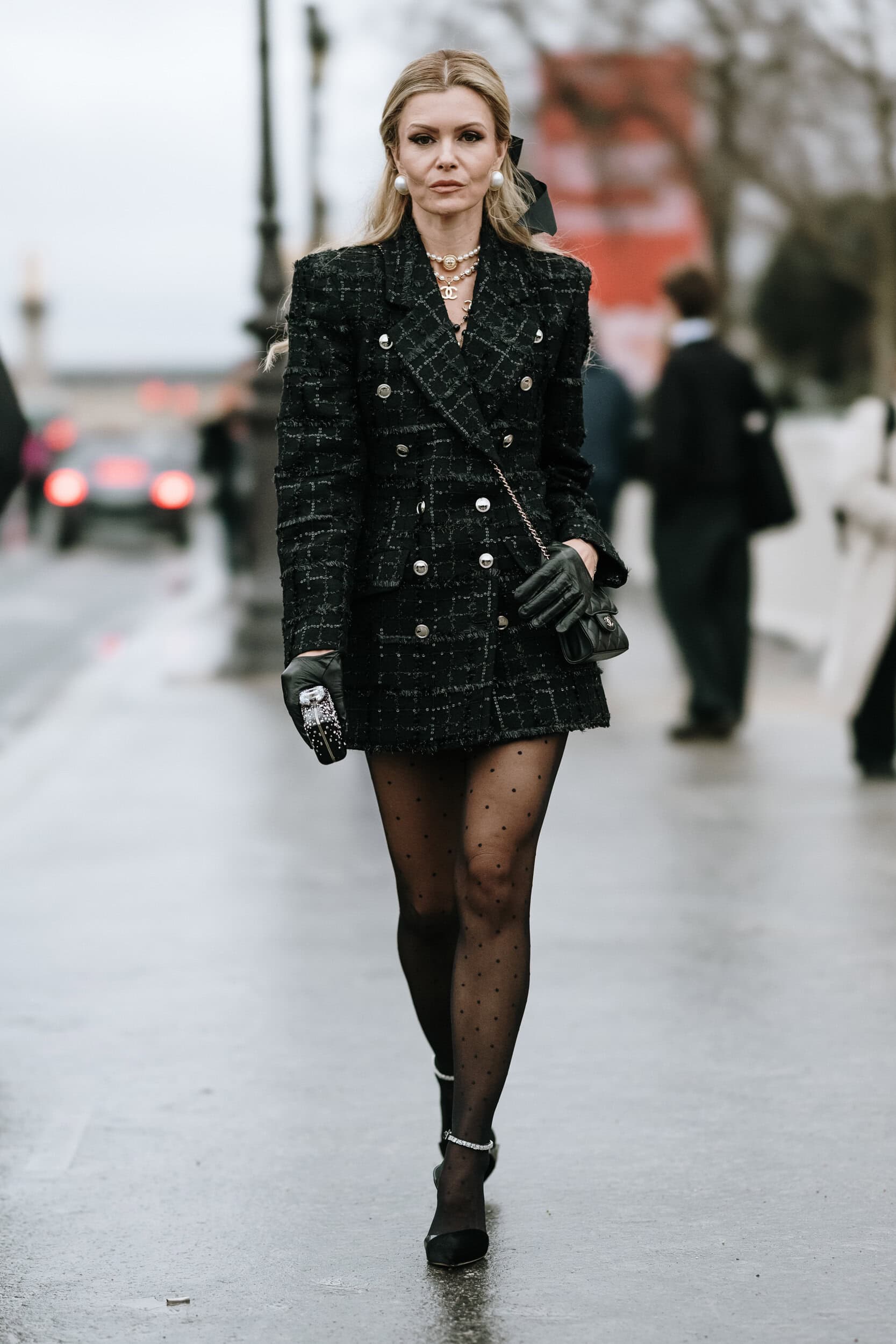 Paris Couture Street Style Spring 2025 Shows