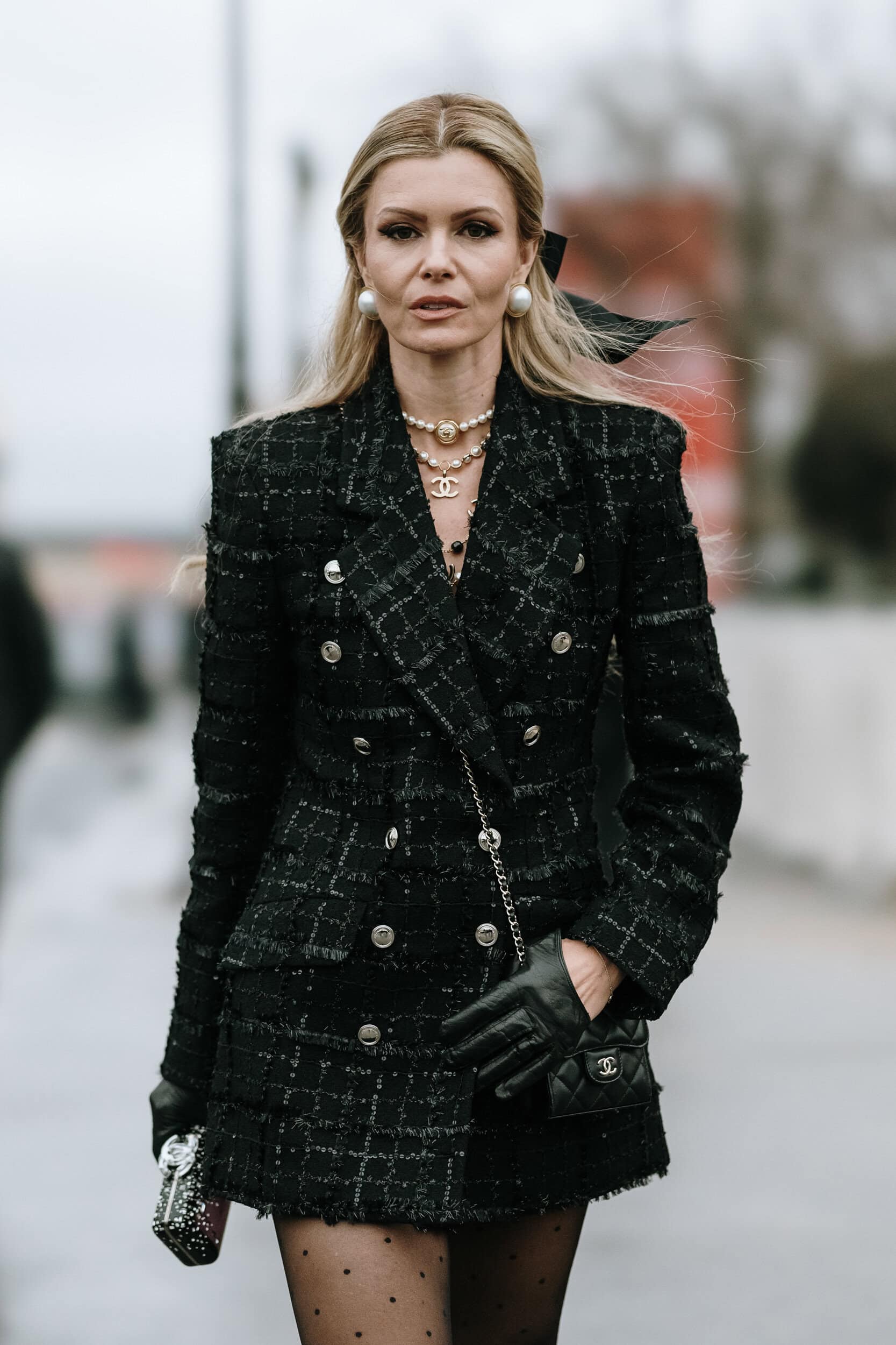 Paris Couture Street Style Spring 2025 Shows