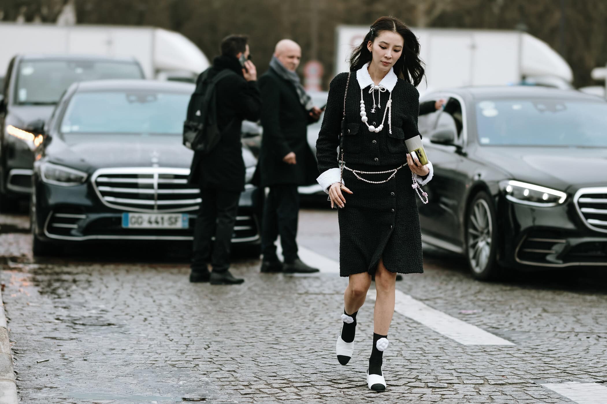 Paris Couture Street Style Spring 2025 Shows