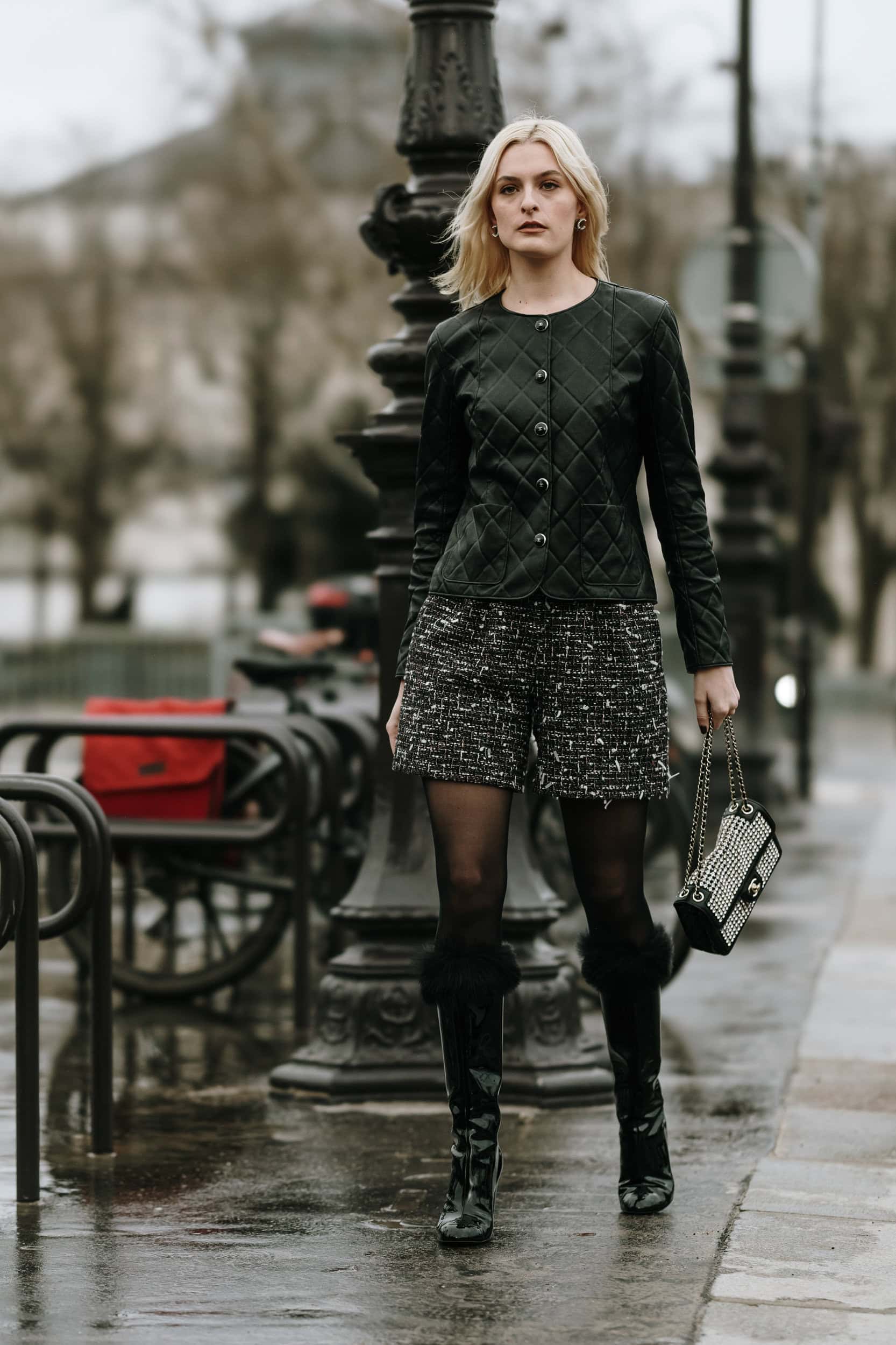 Paris Couture Street Style Spring 2025 Shows