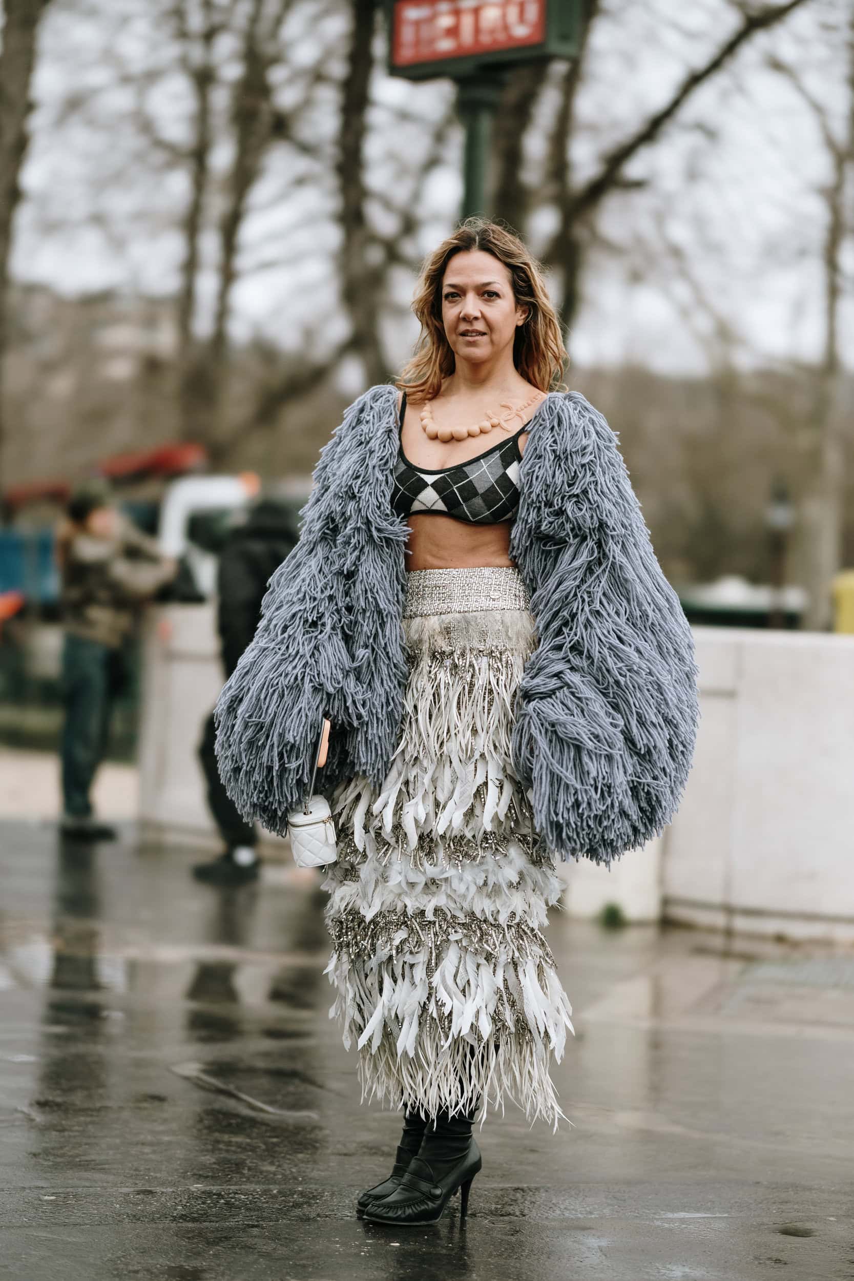 Paris Couture Street Style Spring 2025 Shows