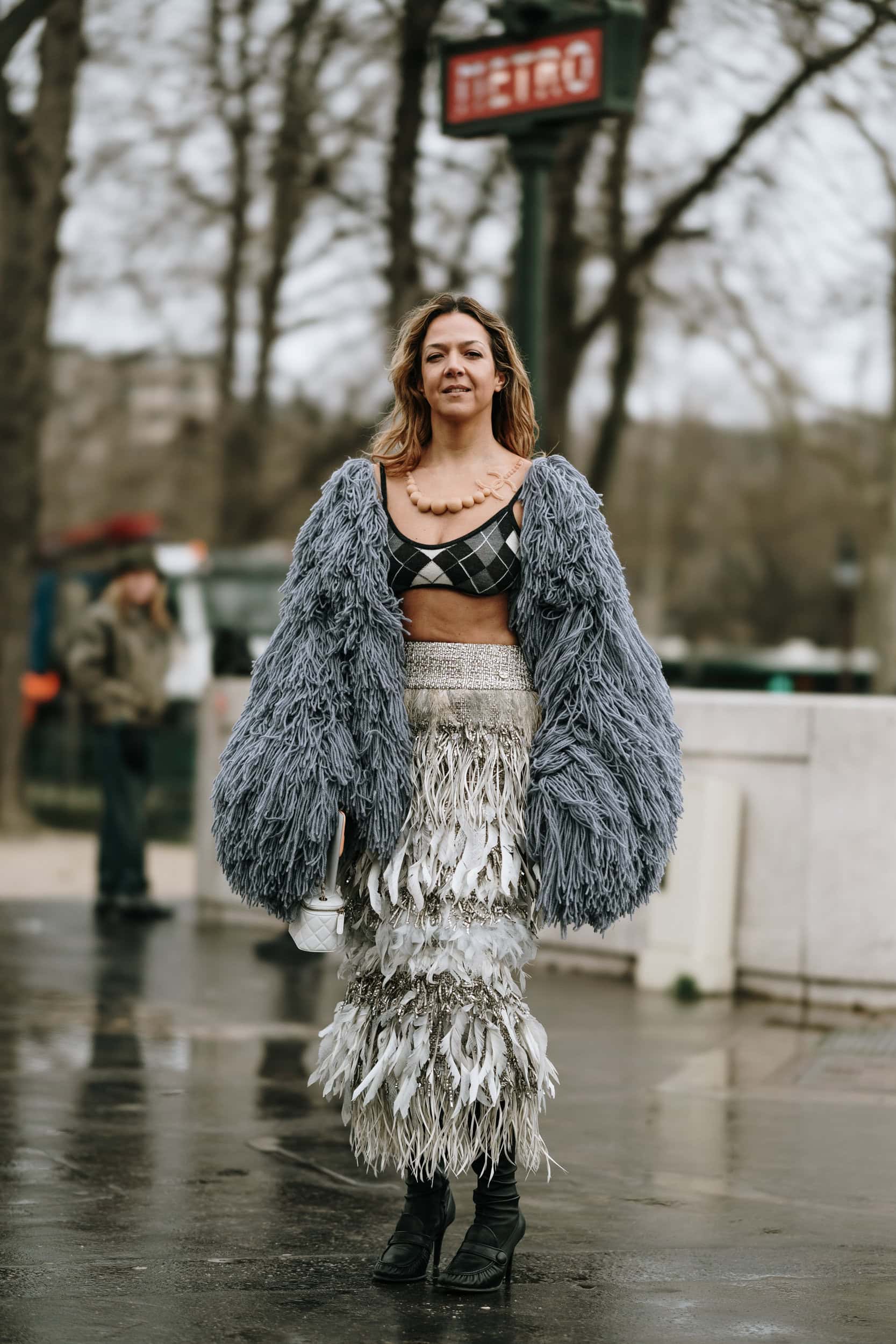 Paris Couture Street Style Spring 2025 Shows