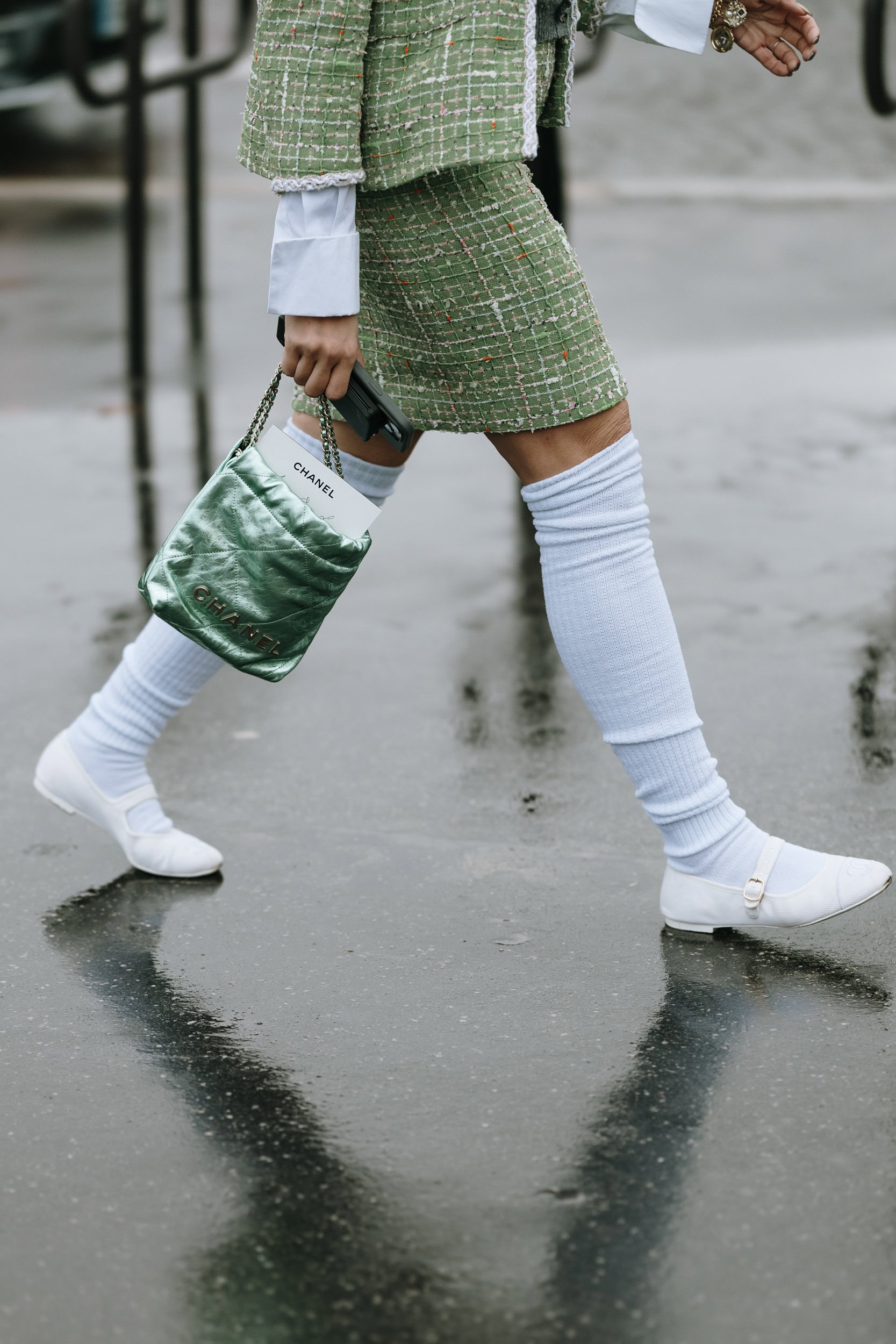 Paris Couture Street Style Spring 2025 Shows