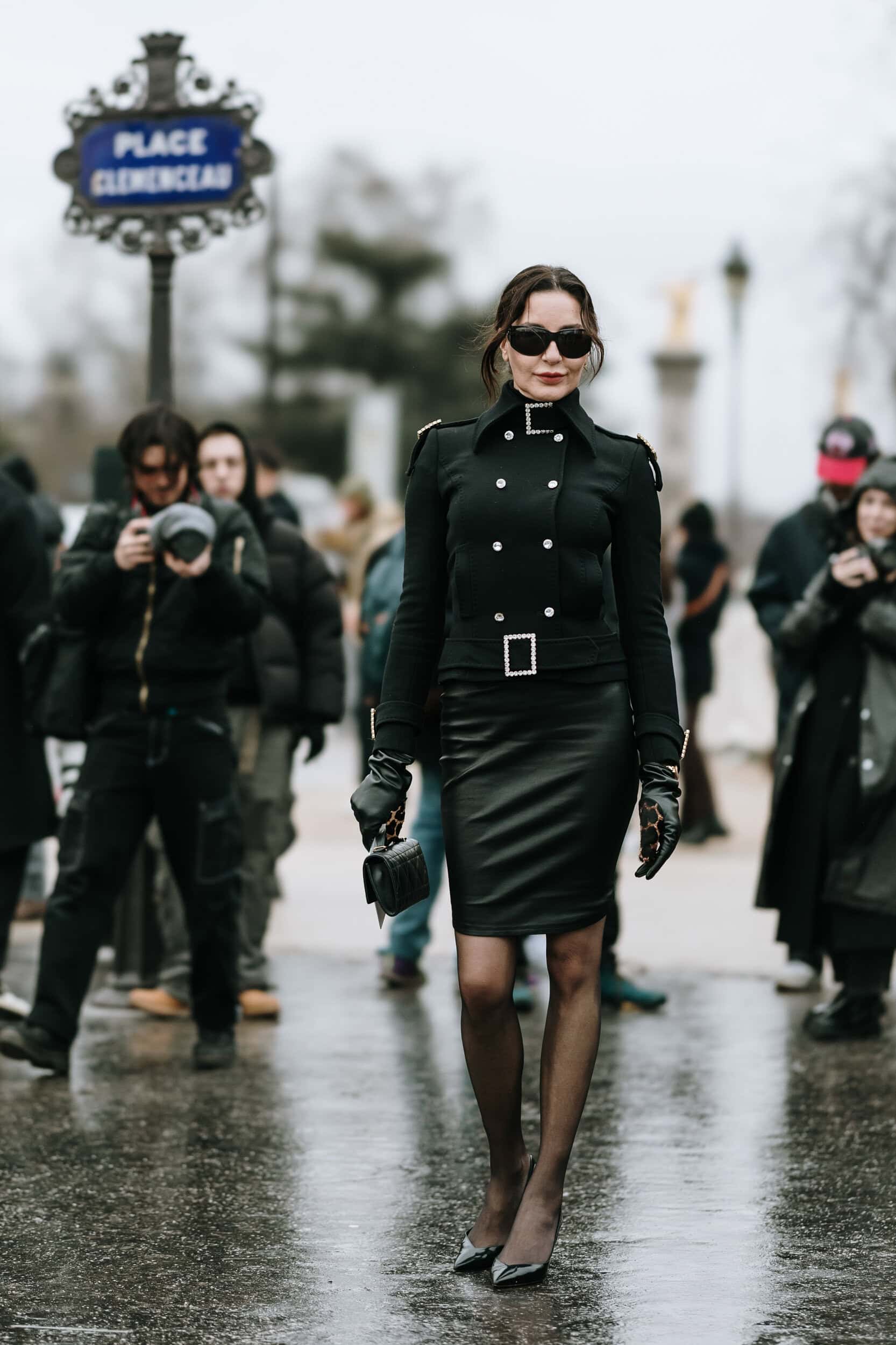 Paris Couture Street Style Spring 2025 Shows