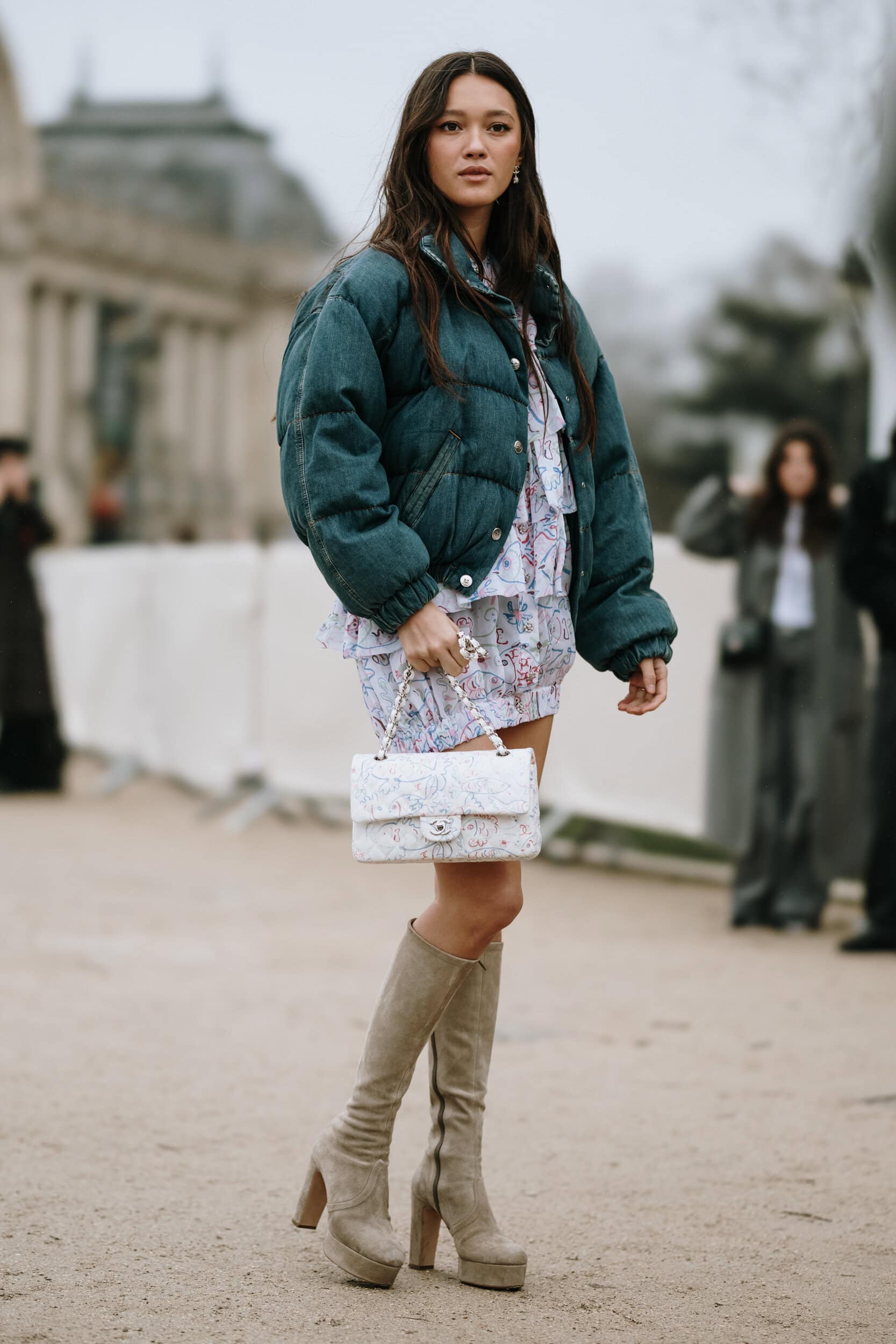 Paris Couture Street Style Spring 2025 Shows