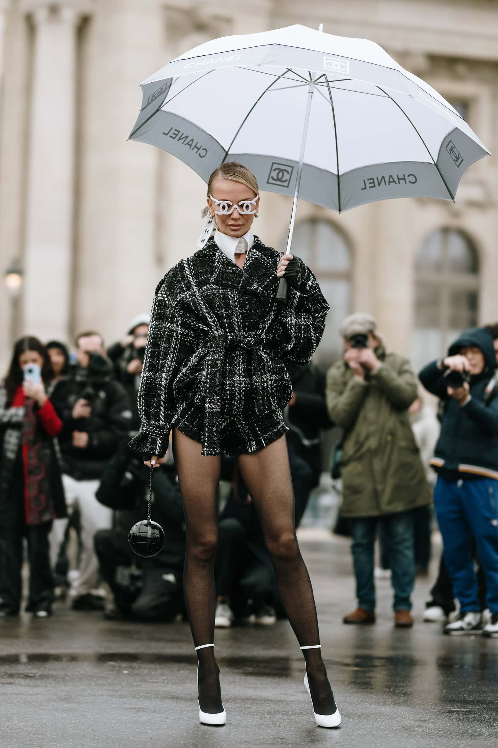 Paris Couture Street Style Spring 2025 Shows