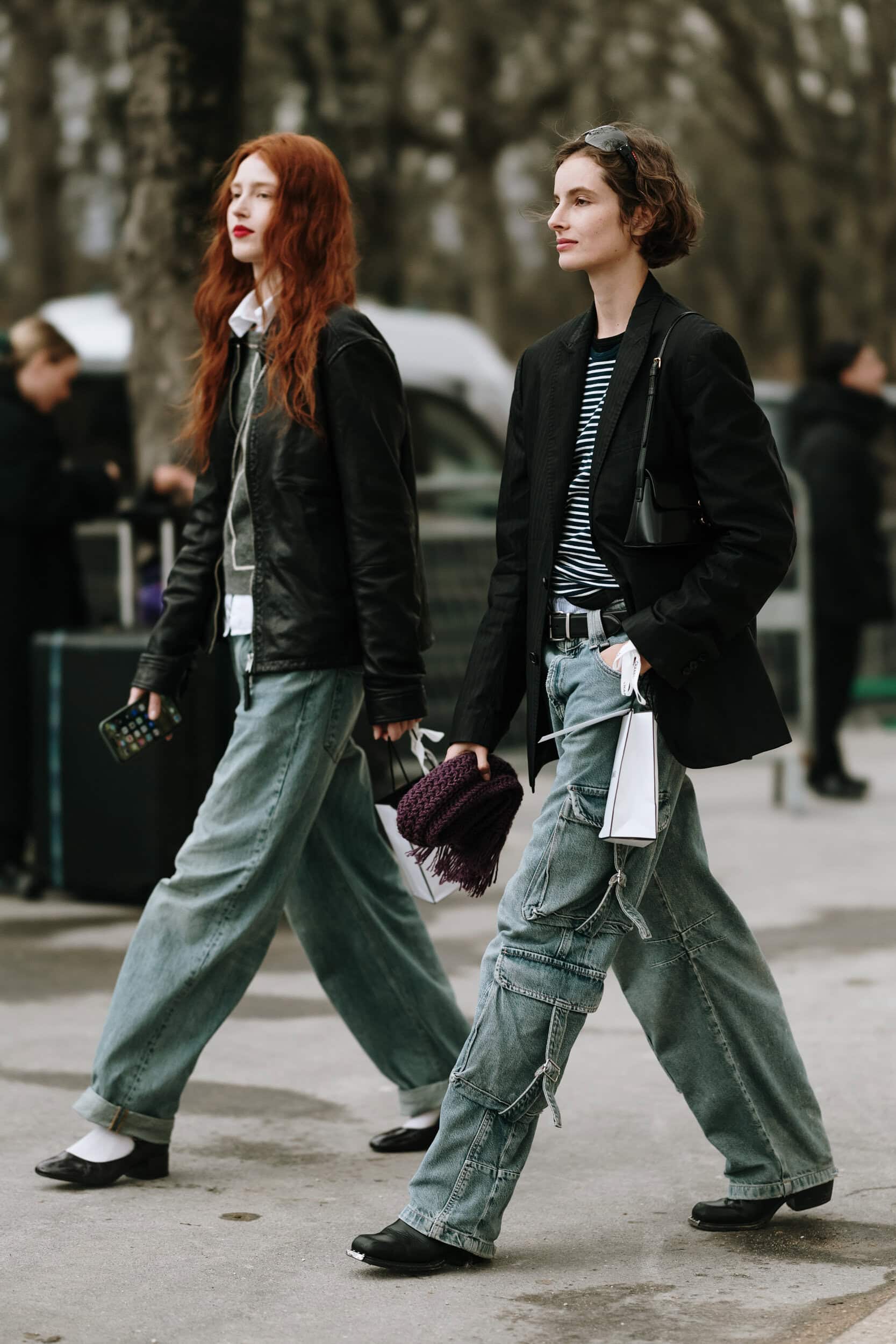 Paris Couture Street Style Spring 2025 Shows