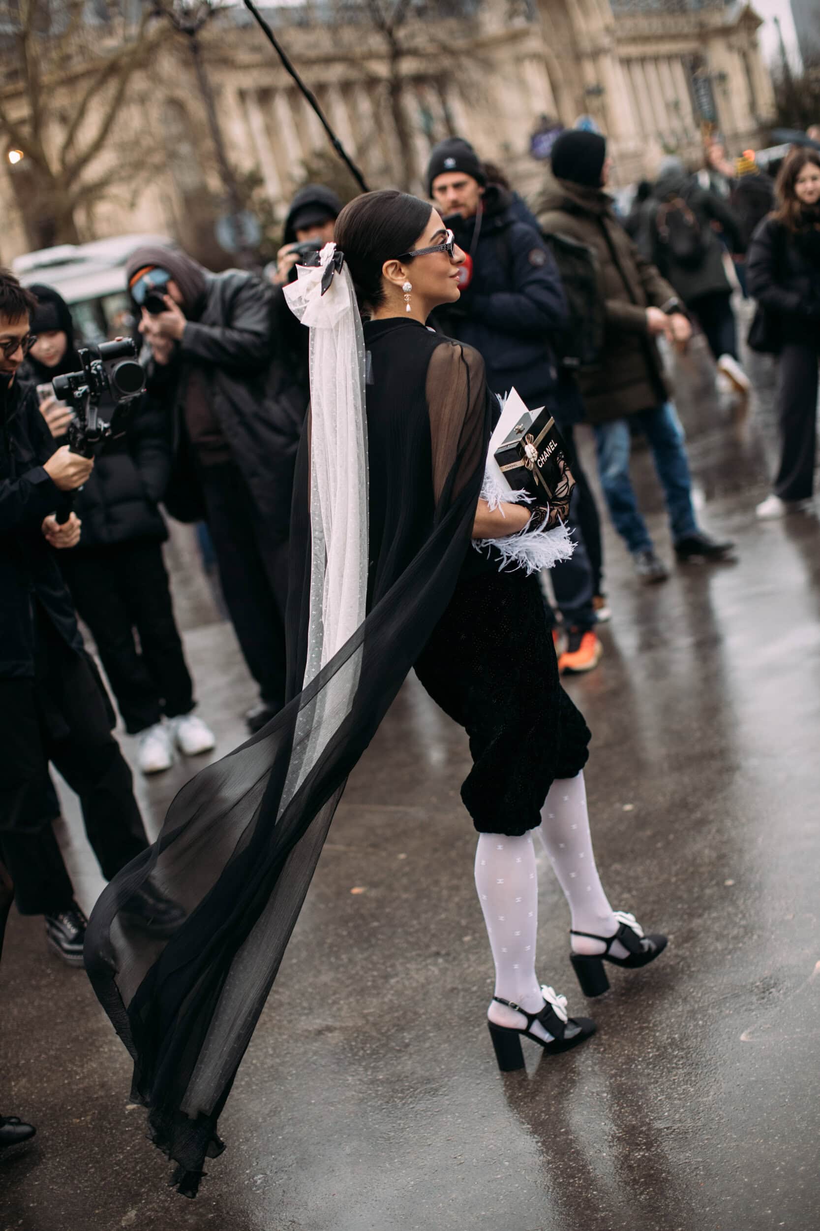 Paris Couture Street Style Spring 2025 Shows