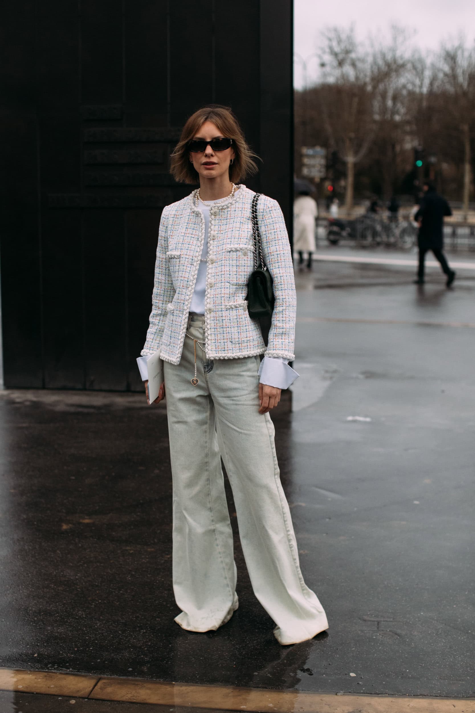 Paris Couture Street Style Spring 2025 Shows