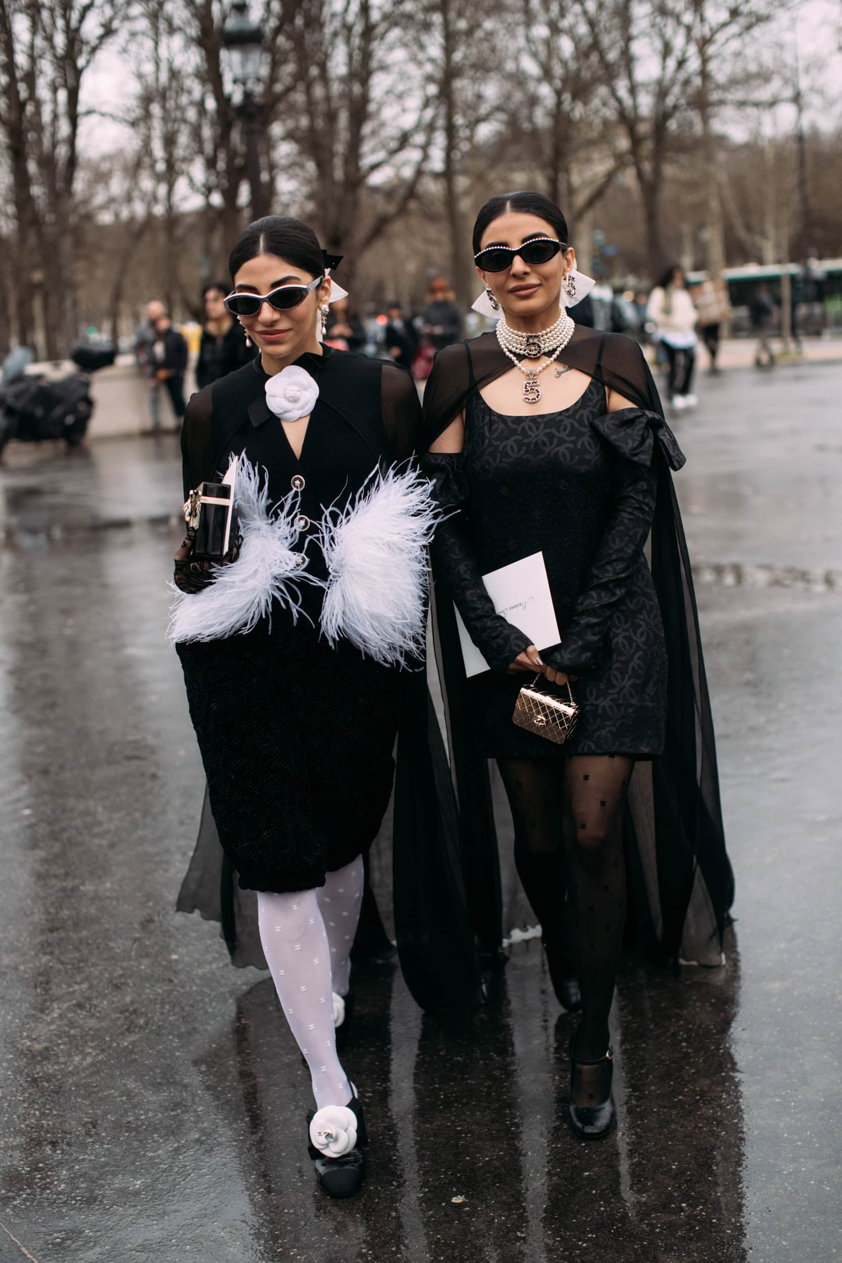 Paris Couture Street Style Spring 2025 Shows