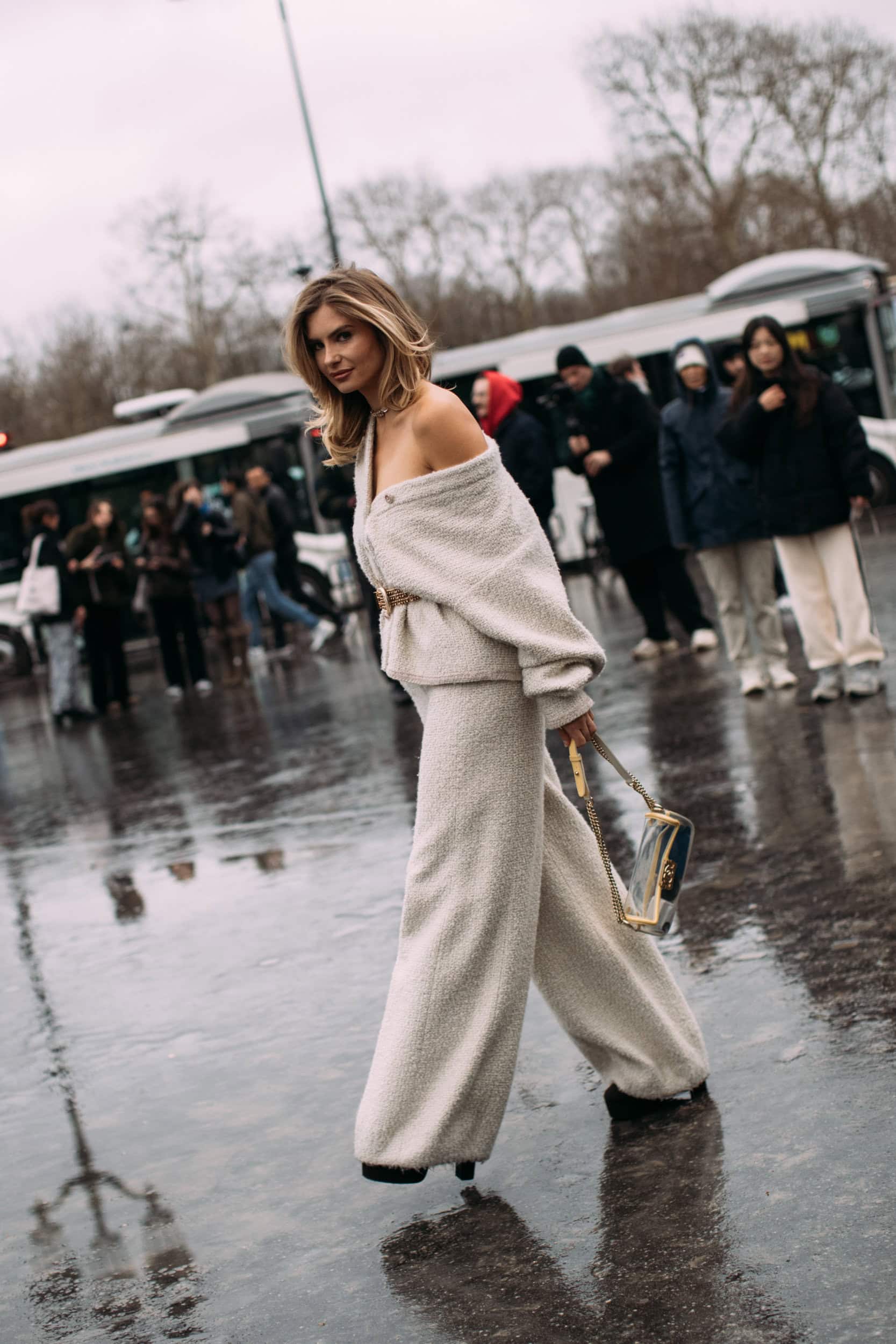 Paris Couture Street Style Spring 2025 Shows