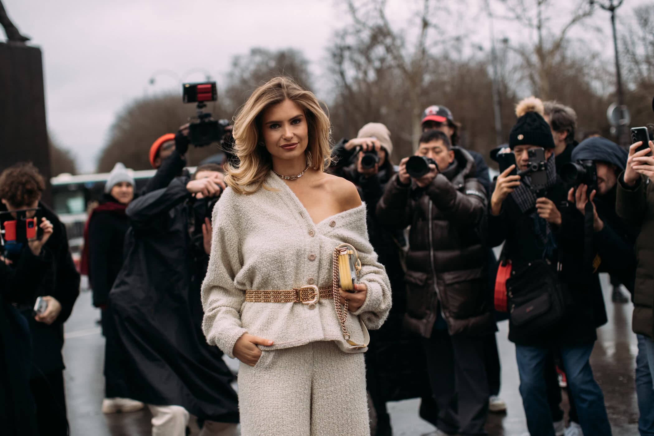 Paris Couture Street Style Spring 2025 Shows