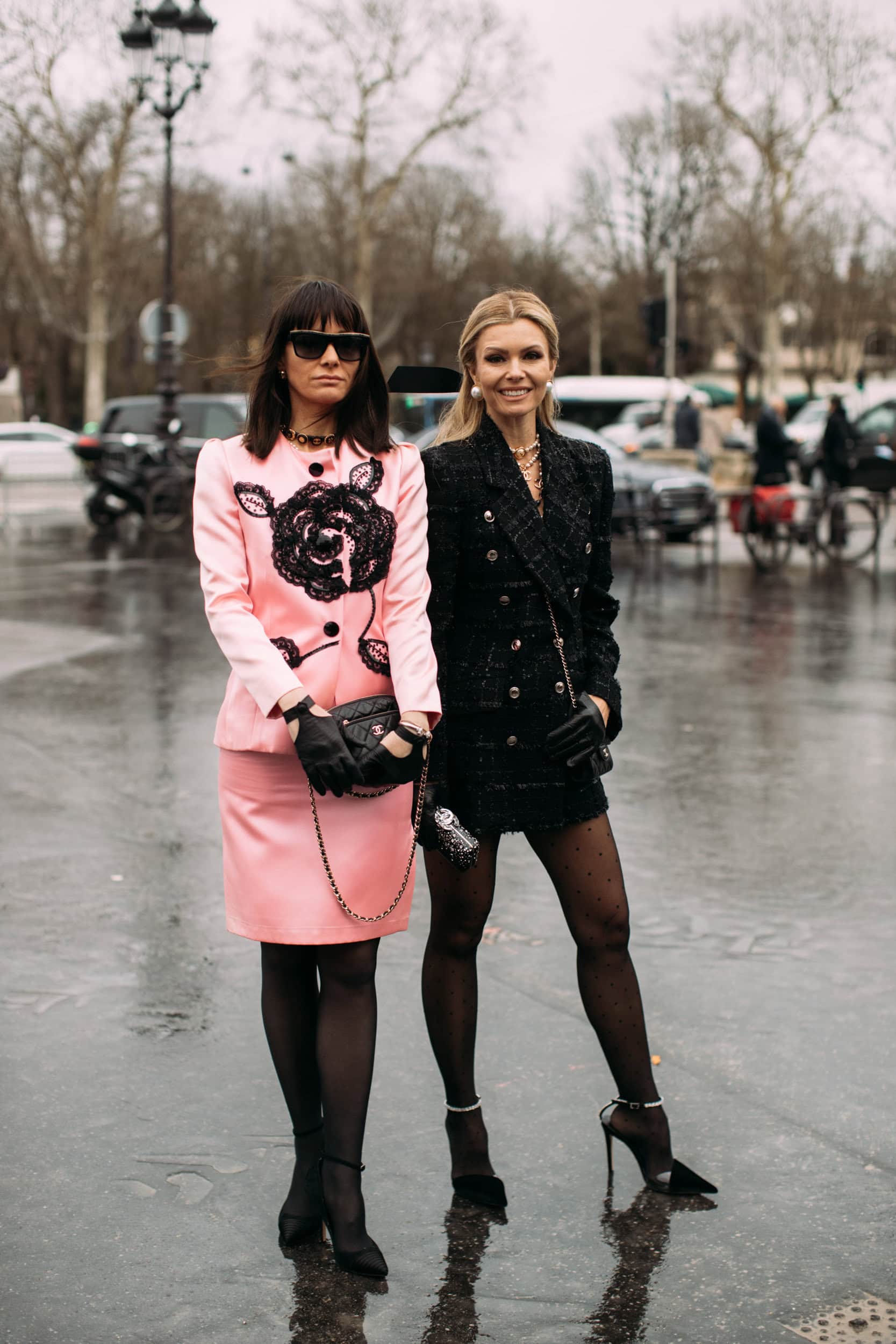 Paris Couture Street Style Spring 2025 Shows