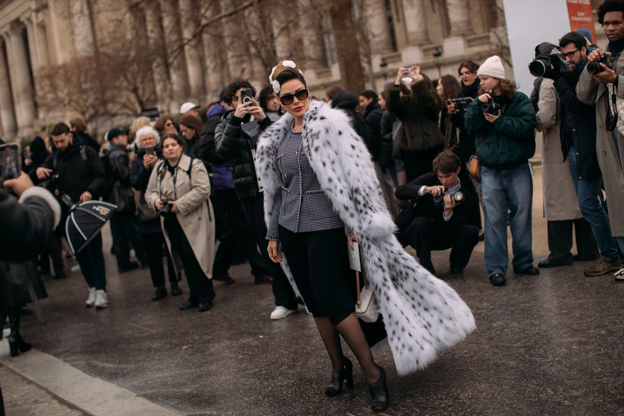 Paris Couture Street Style Spring 2025 Shows