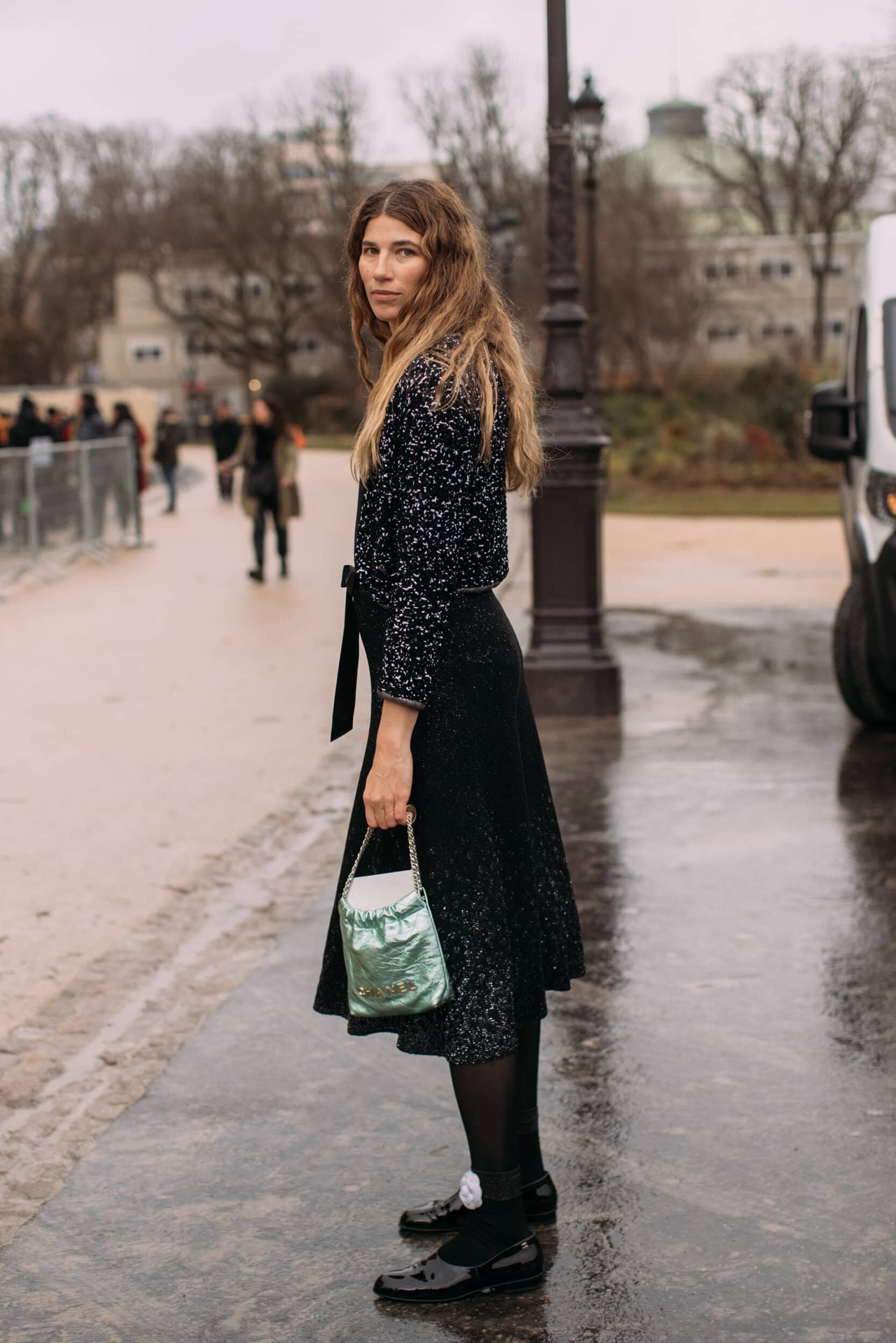 Paris Couture Street Style Spring 2025 Shows