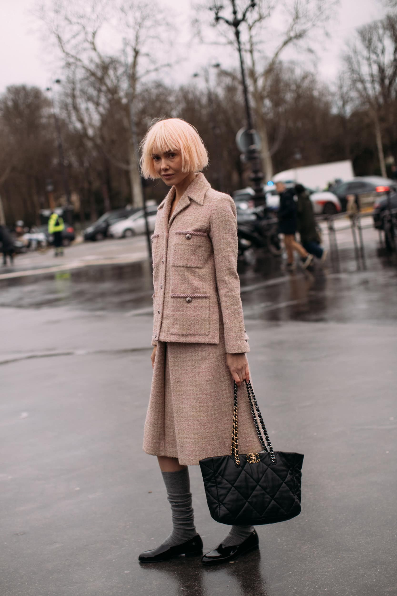 Paris Couture Street Style Spring 2025 Shows