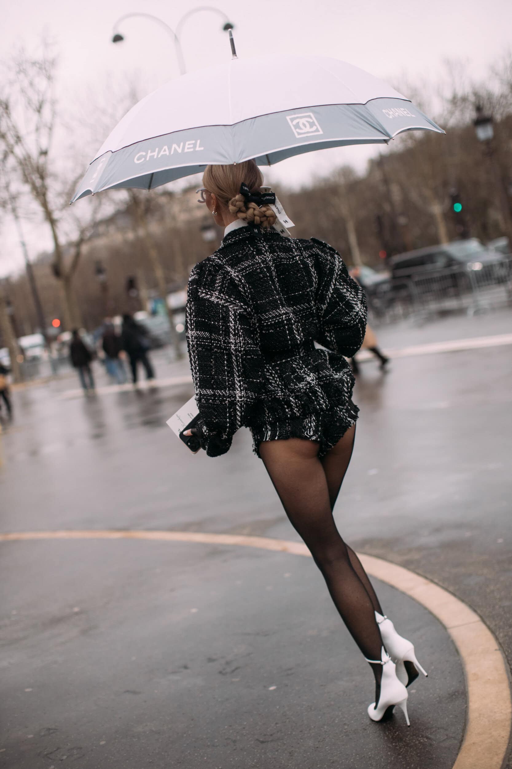 Paris Couture Street Style Spring 2025 Shows