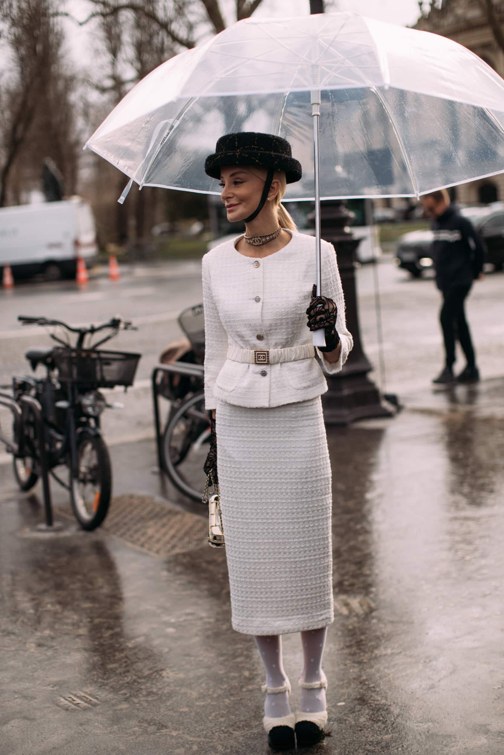 Paris Couture Street Style Spring 2025 Shows