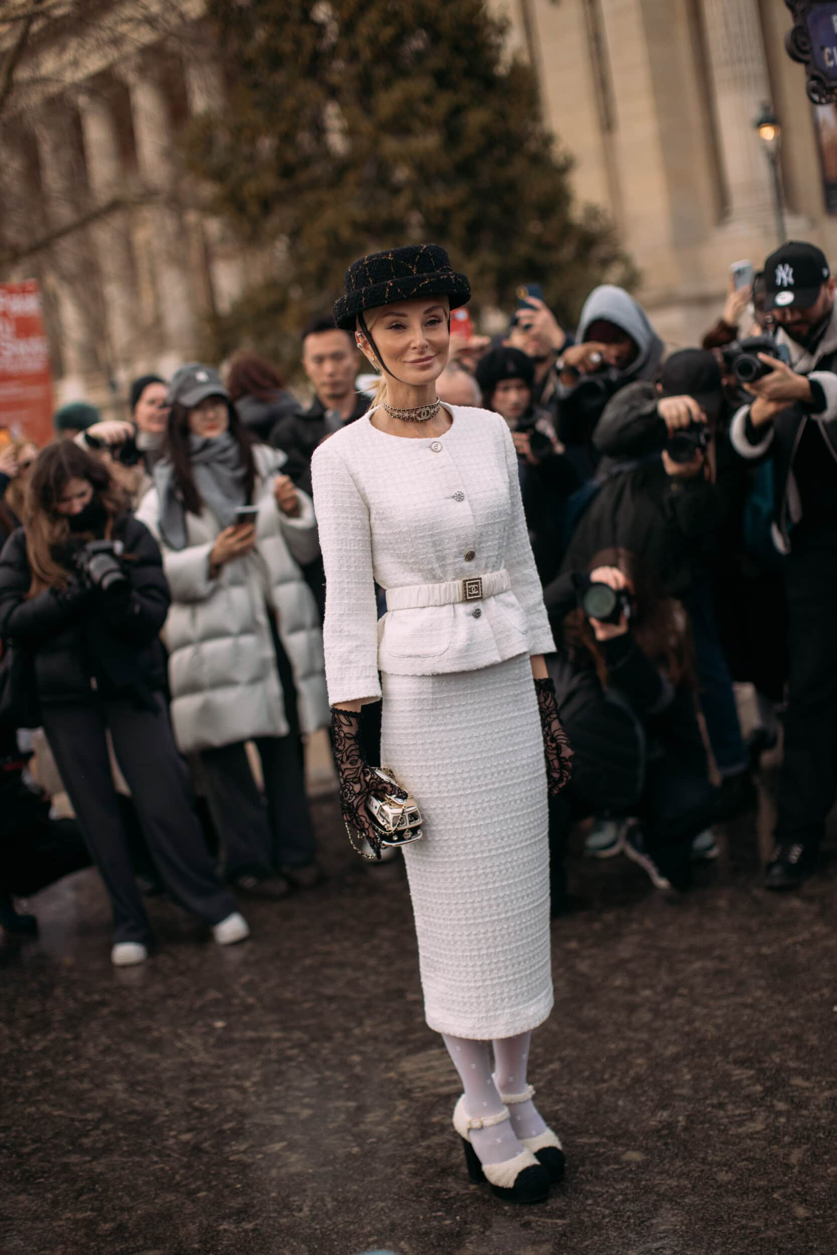 Paris Couture Street Style Spring 2025 Shows