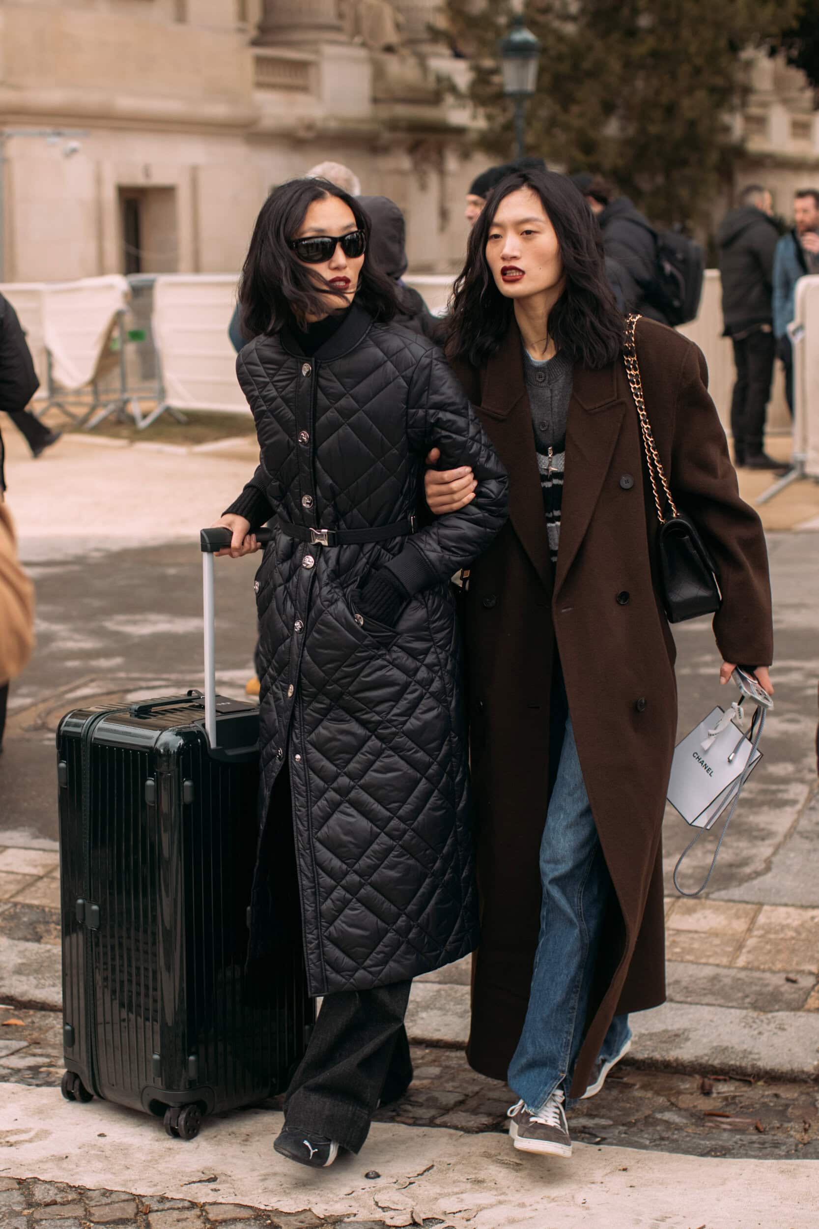 Paris Couture Street Style Spring 2025 Shows