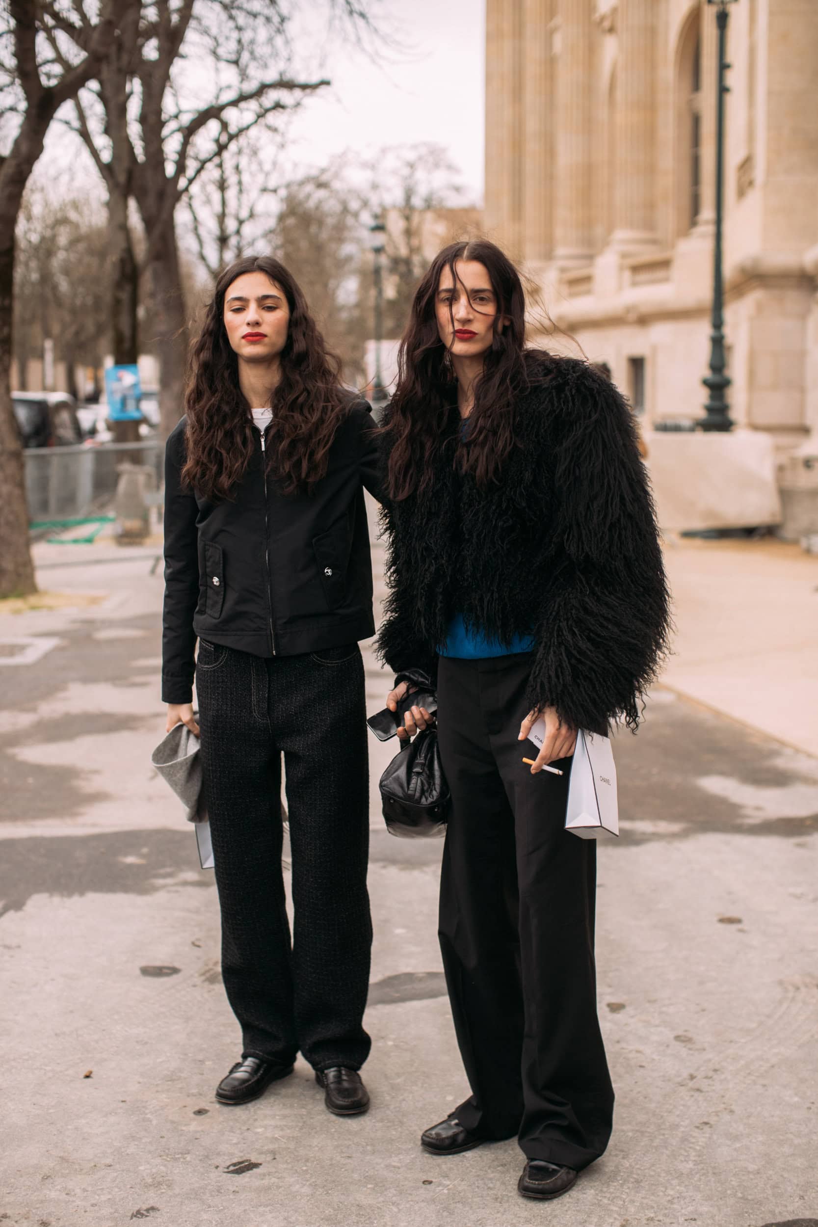 Paris Couture Street Style Spring 2025 Shows