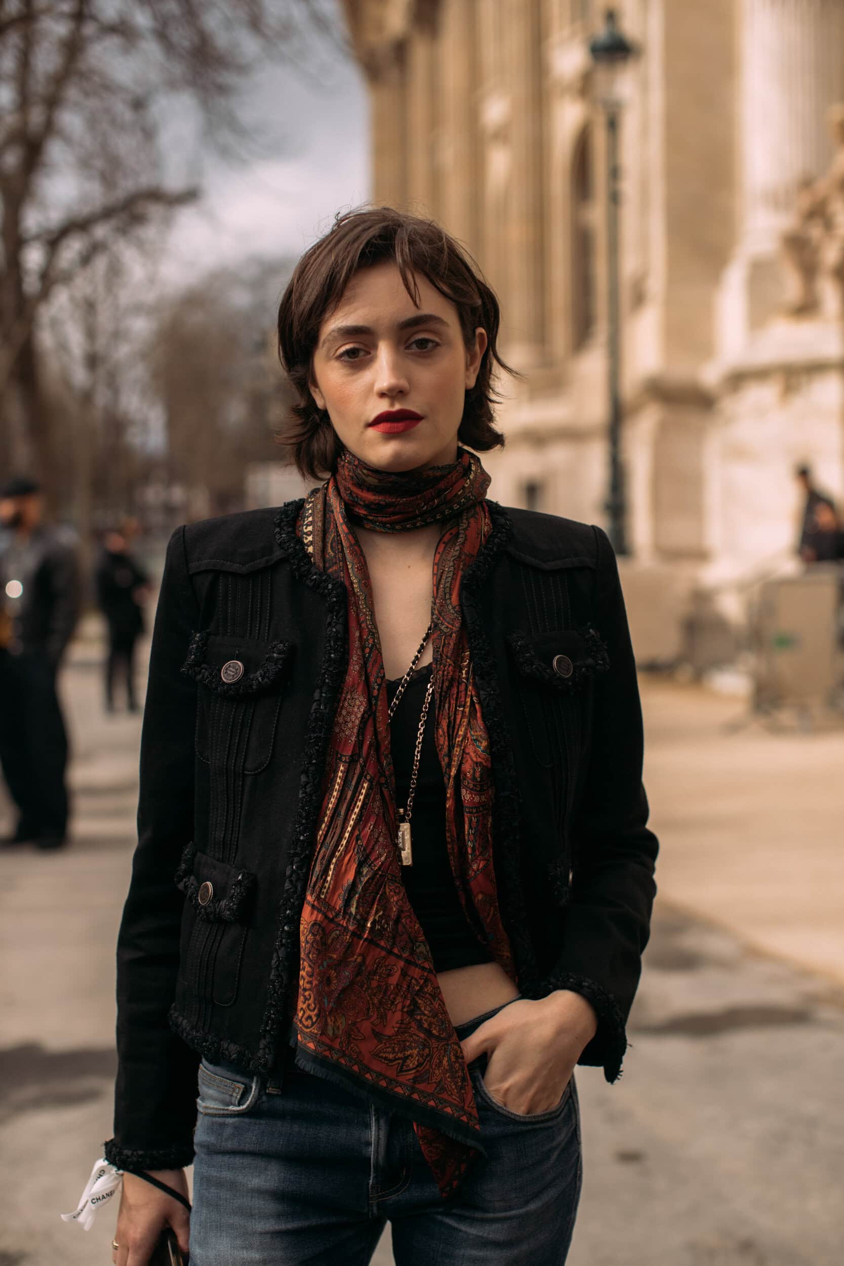 Paris Couture Street Style Spring 2025 Shows