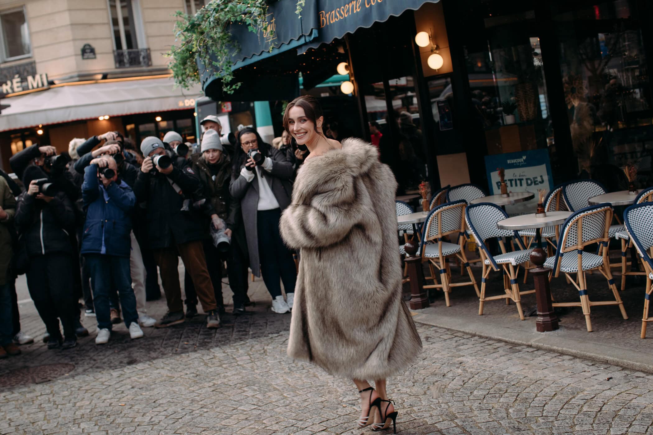 Paris Couture Street Style Spring 2025 Shows