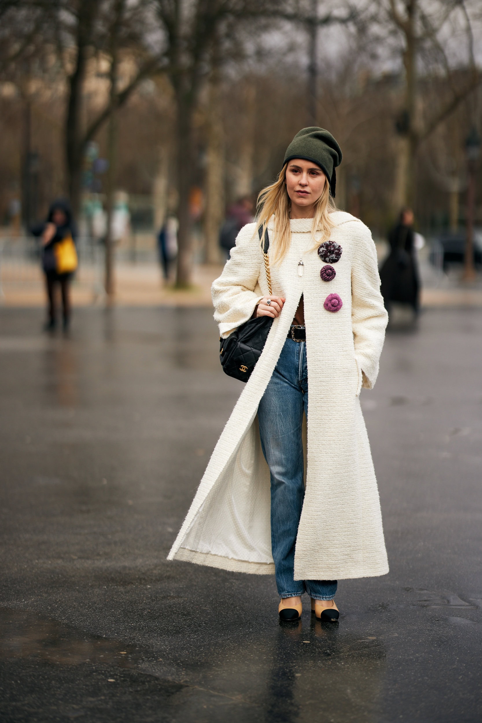 Paris Couture Street Style Spring 2025 Shows