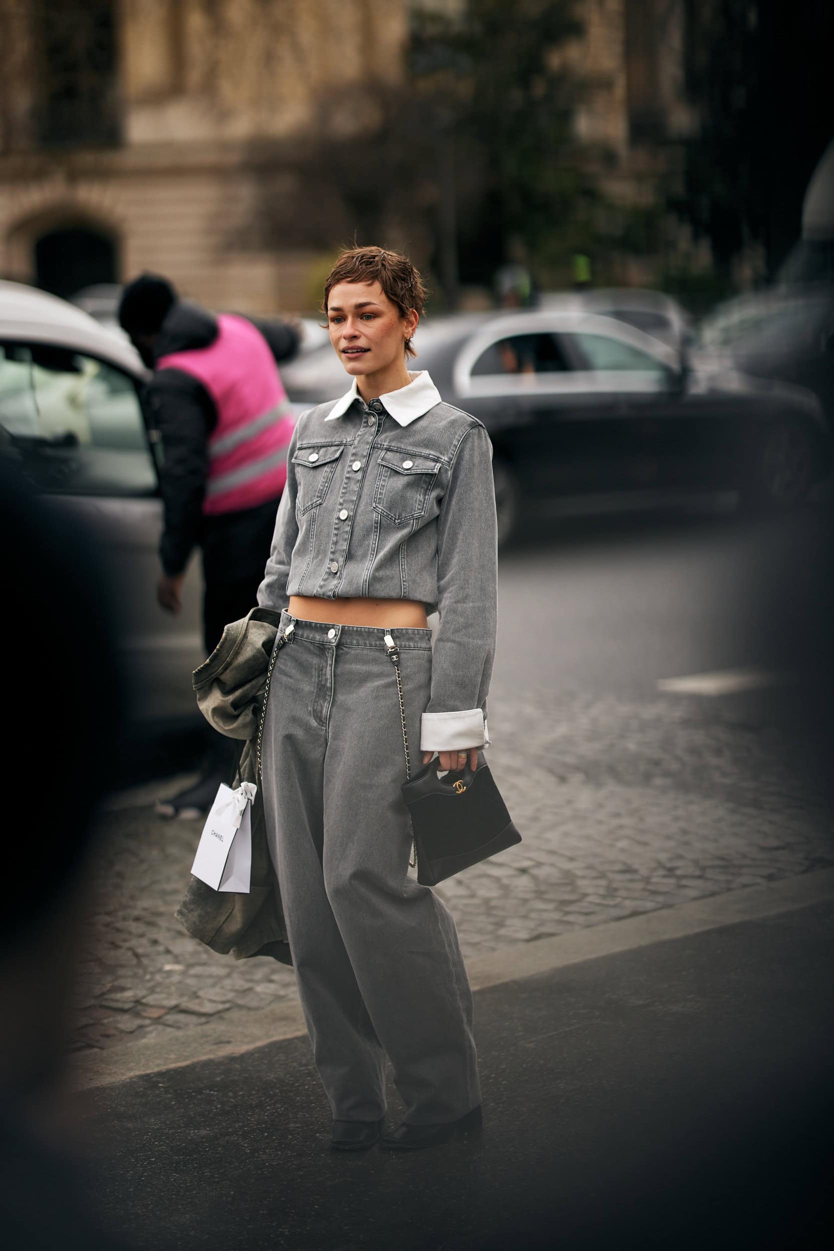 Paris Couture Street Style Spring 2025 Shows