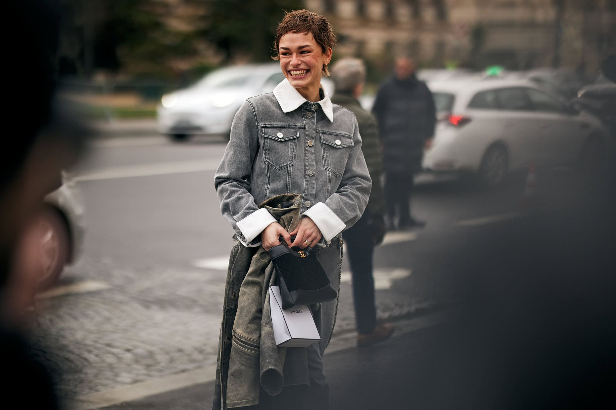 Paris Couture Street Style Spring 2025 Shows