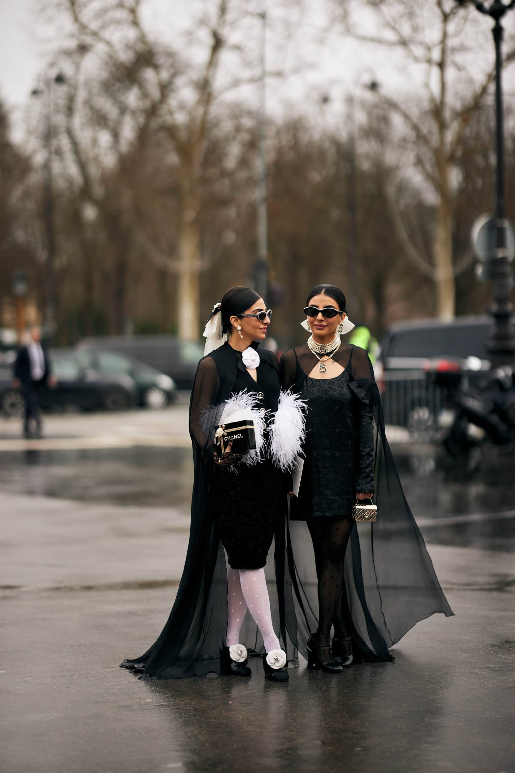 Paris Couture Street Style Spring 2025 Shows