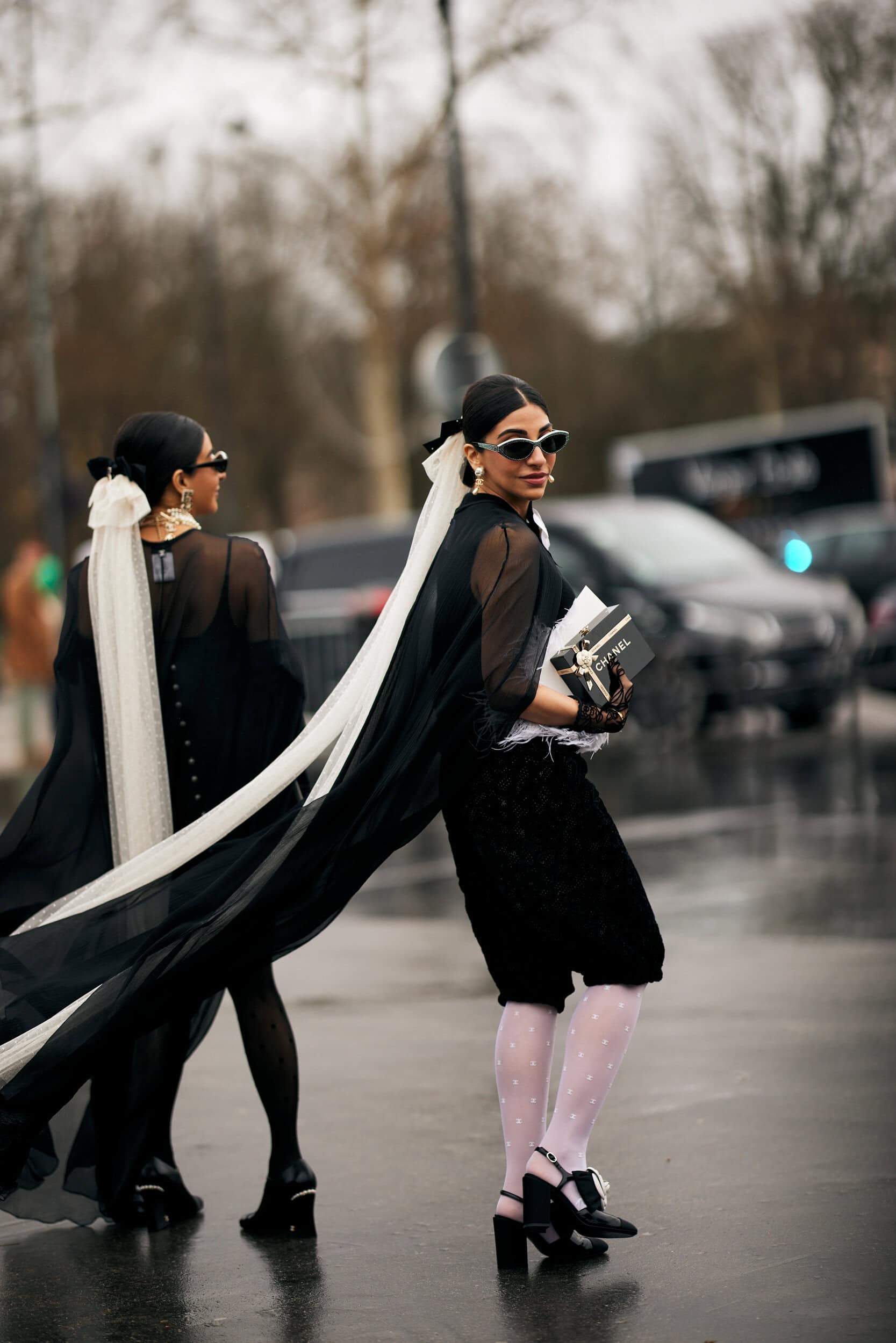 Paris Couture Street Style Spring 2025 Shows