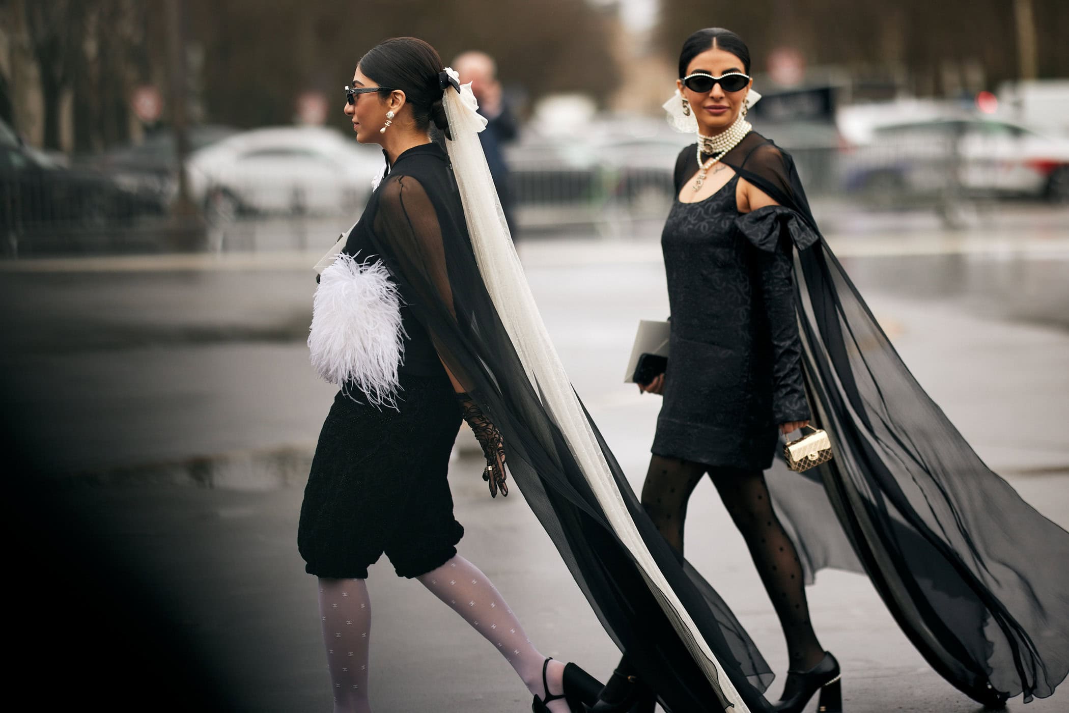 Paris Couture Street Style Spring 2025 Shows