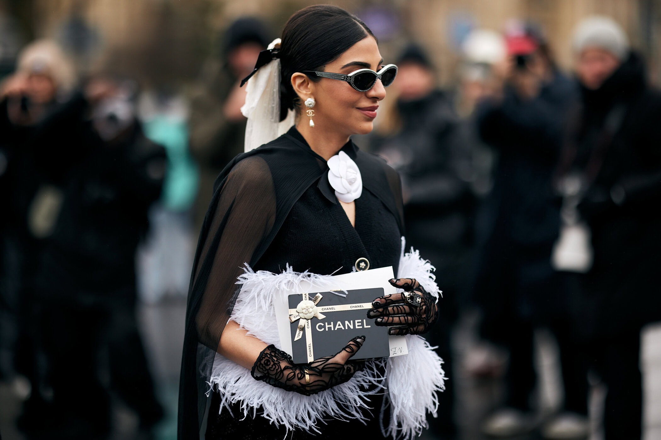 Paris Couture Street Style Spring 2025 Shows