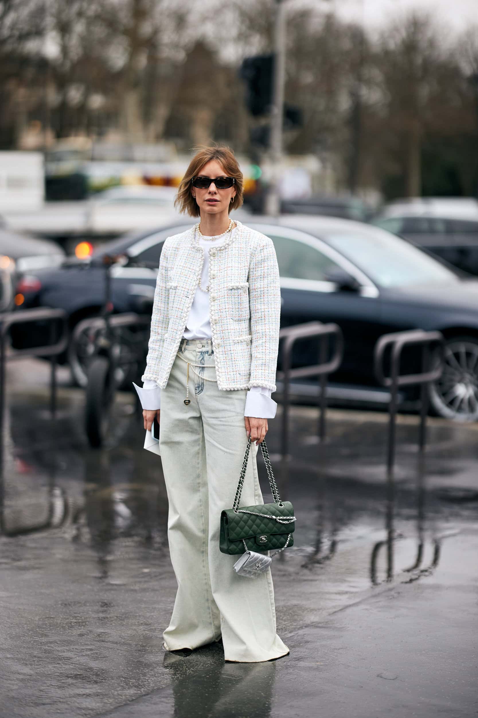 Paris Couture Street Style Spring 2025 Shows