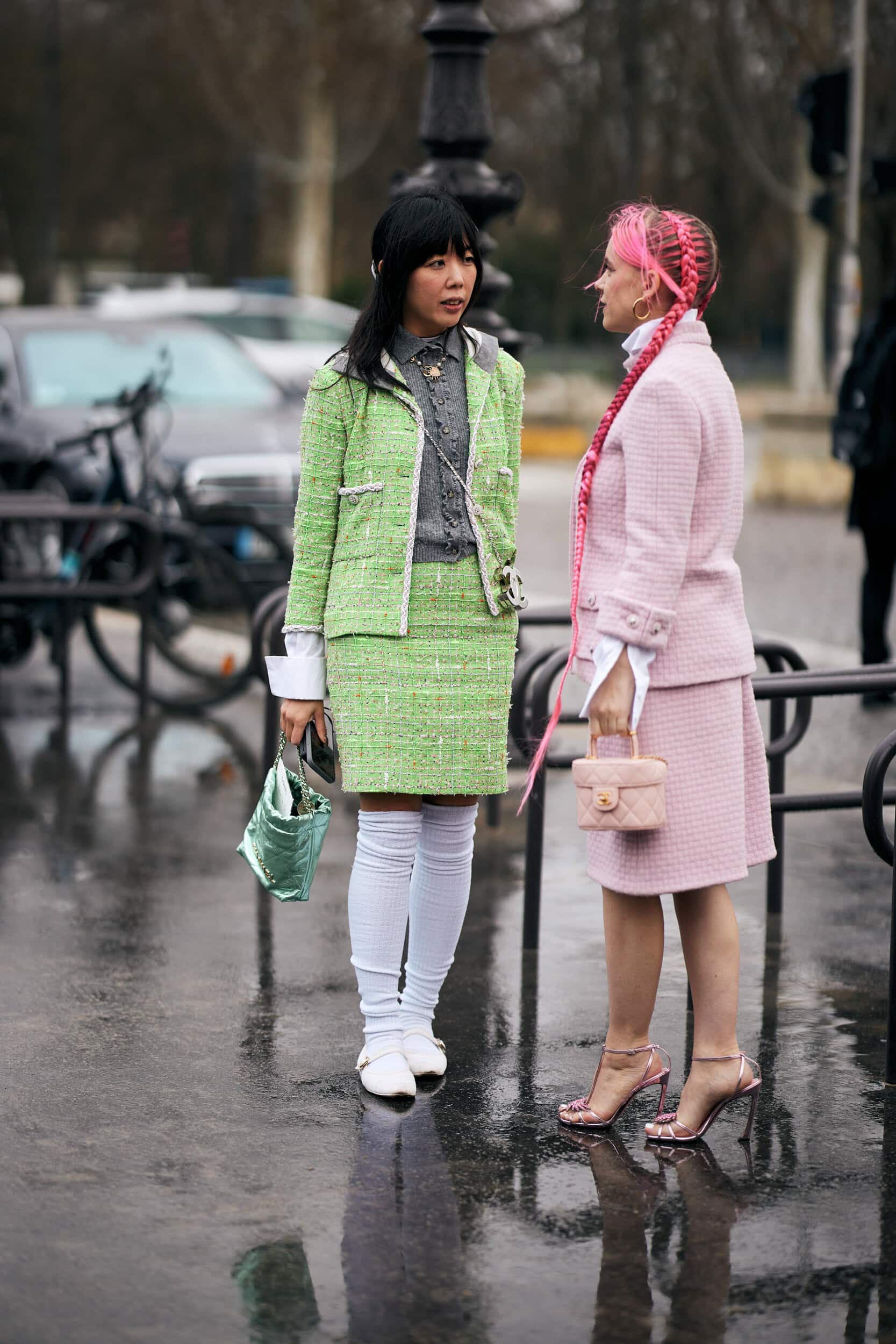 Paris Couture Street Style Spring 2025 Shows