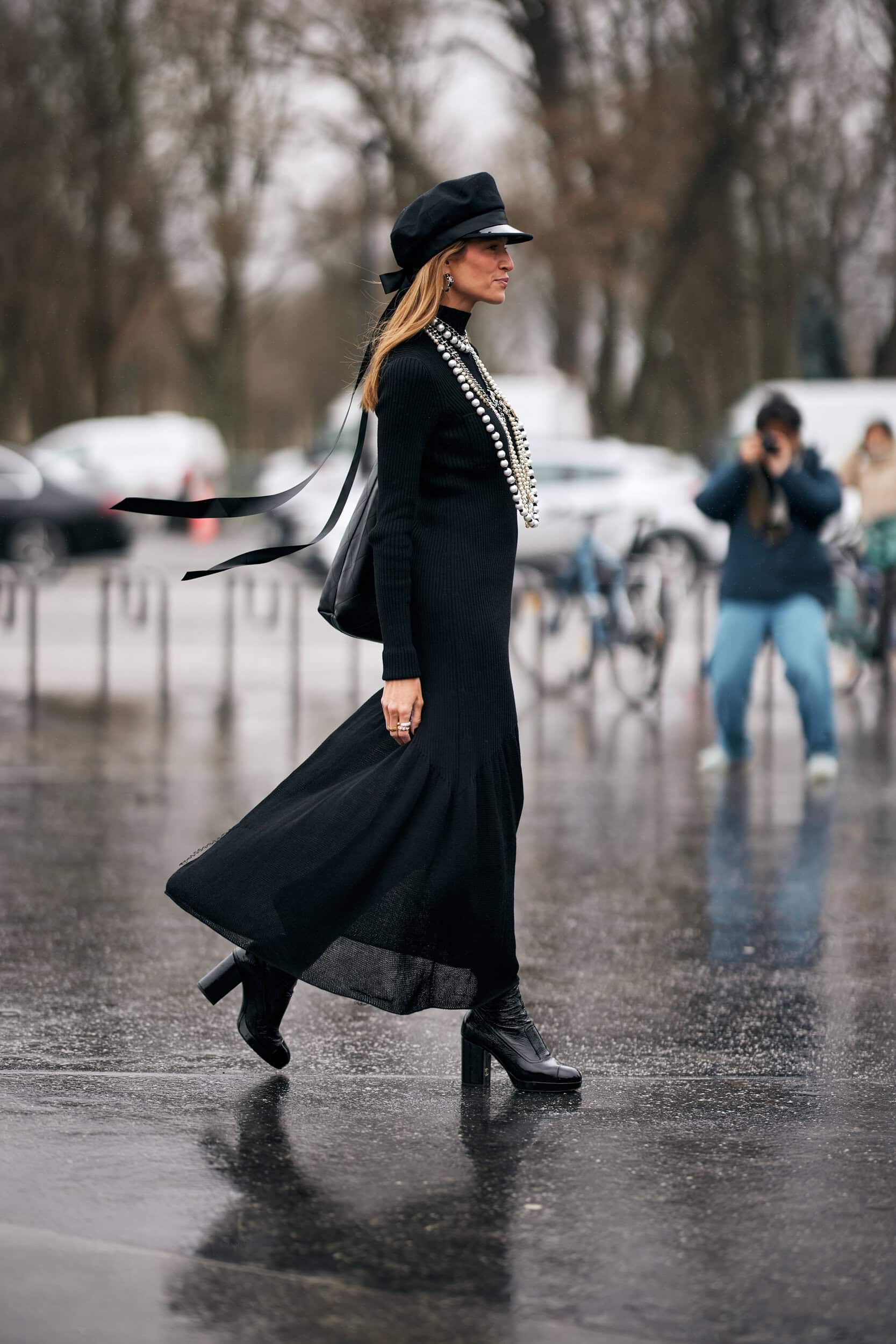 Paris Couture Street Style Spring 2025 Shows