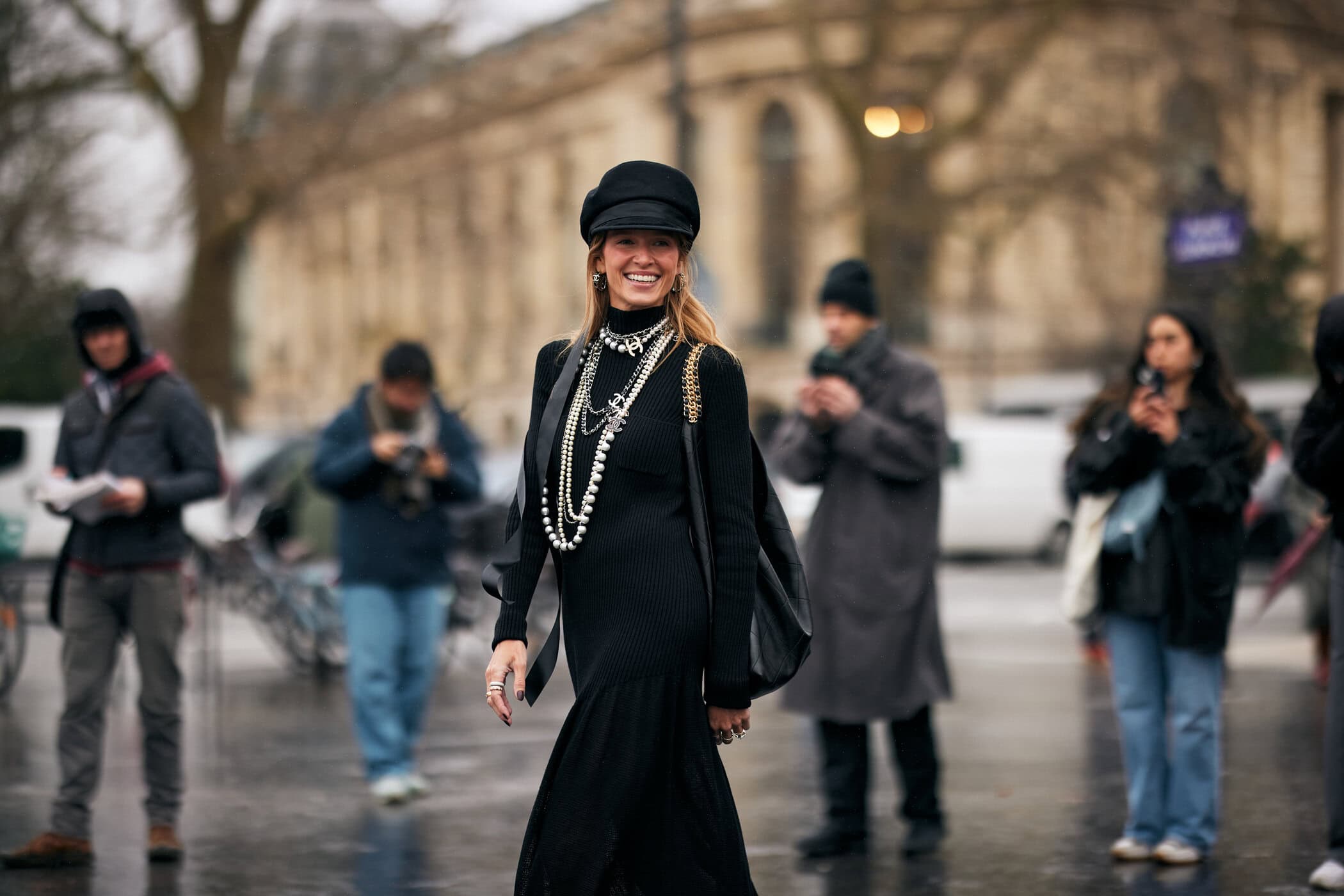 Paris Couture Street Style Spring 2025 Shows