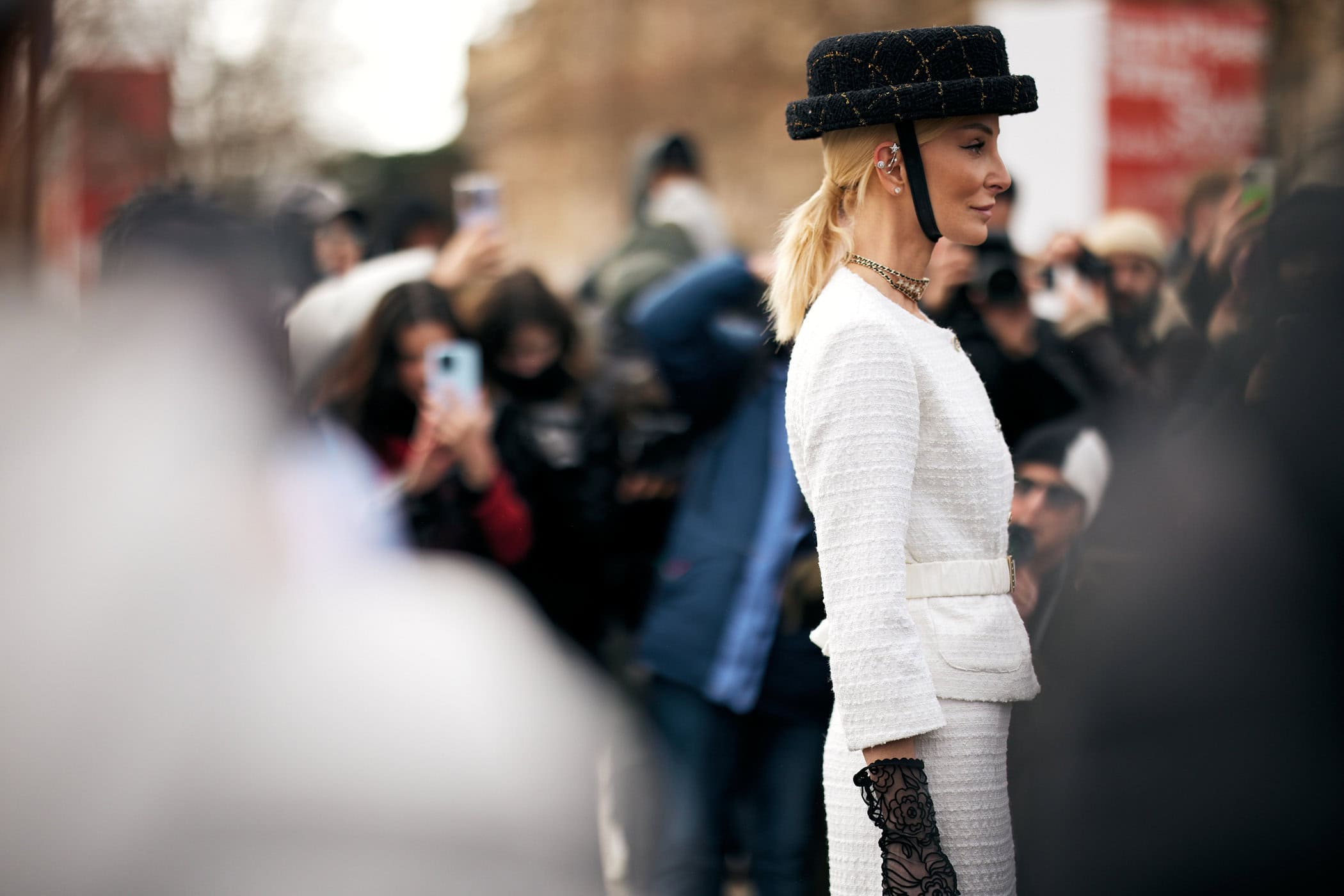 Paris Couture Street Style Spring 2025 Shows