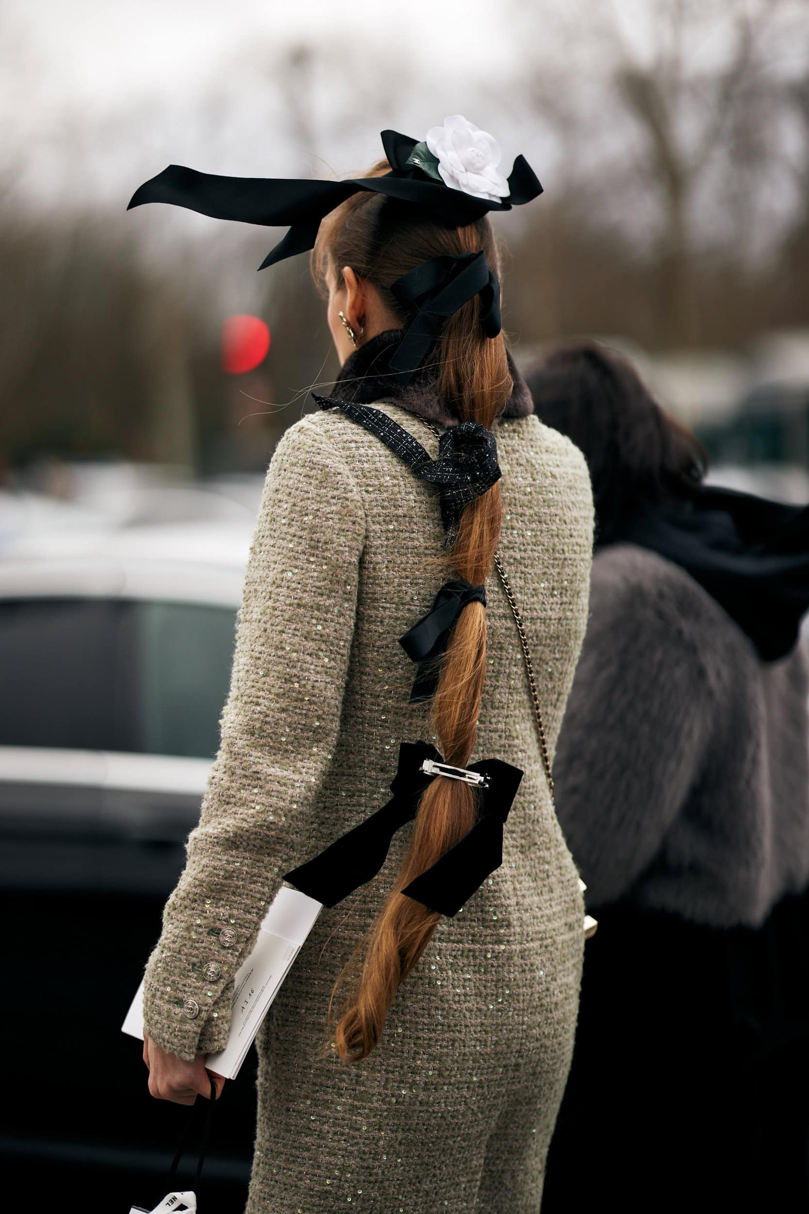 Paris Couture Street Style Spring 2025 Shows