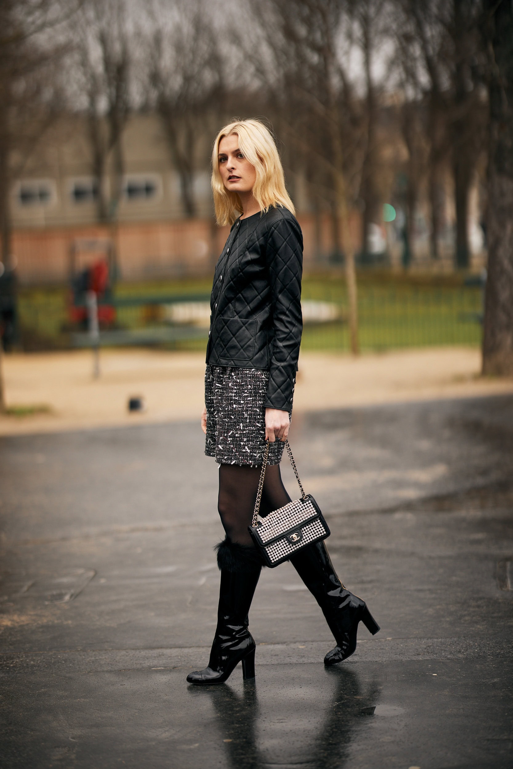 Paris Couture Street Style Spring 2025 Shows