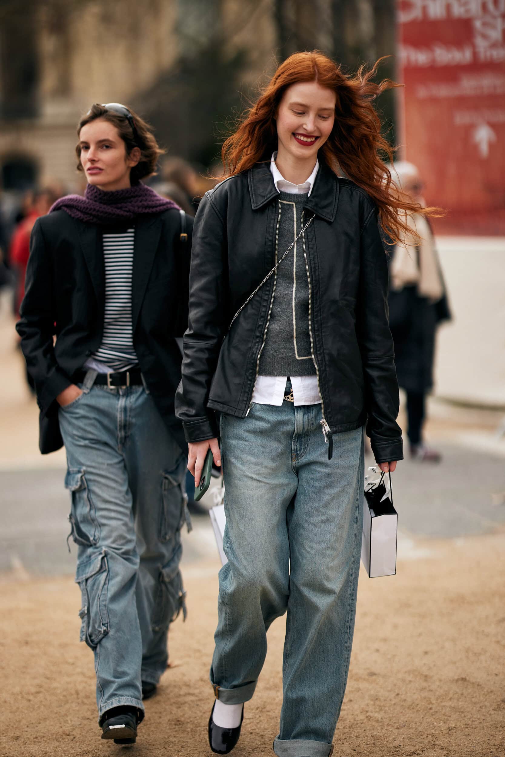 Paris Couture Street Style Spring 2025 Shows