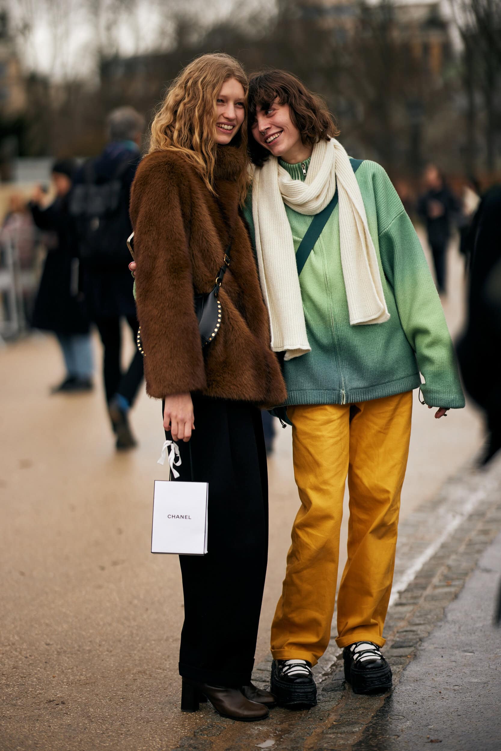 Paris Couture Street Style Spring 2025 Shows