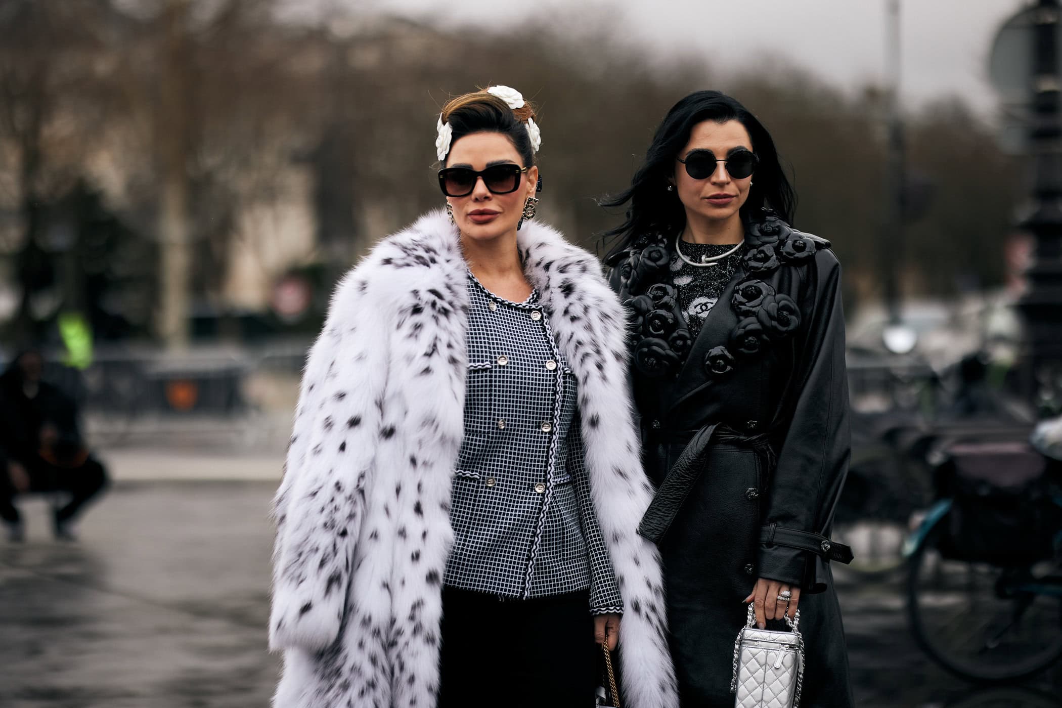 Paris Couture Street Style Spring 2025 Shows