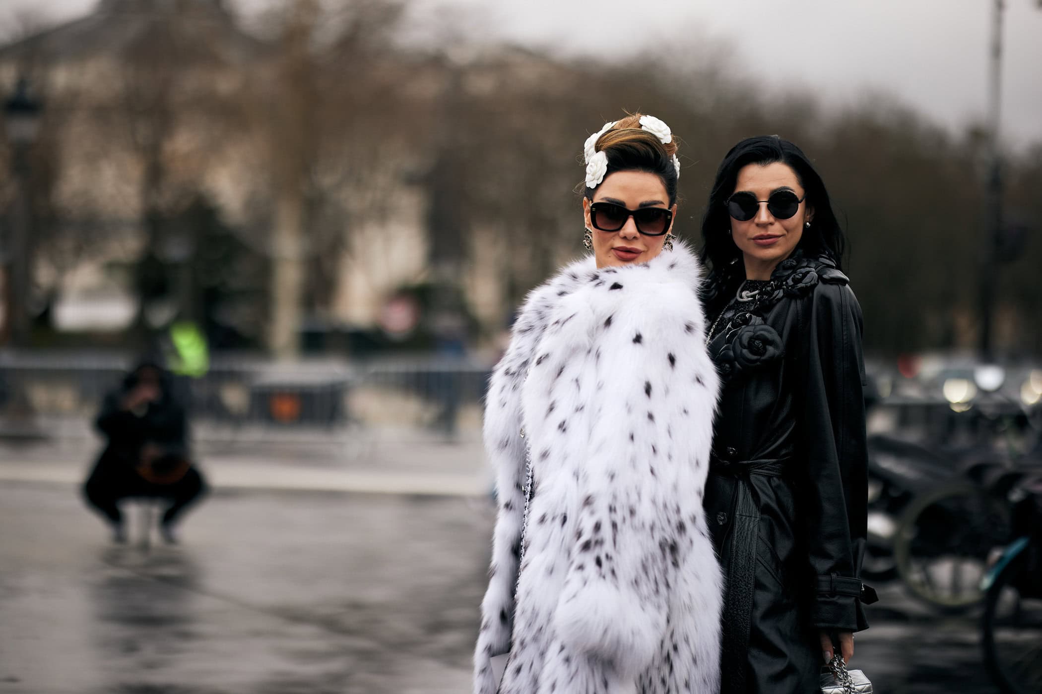 Paris Couture Street Style Spring 2025 Shows