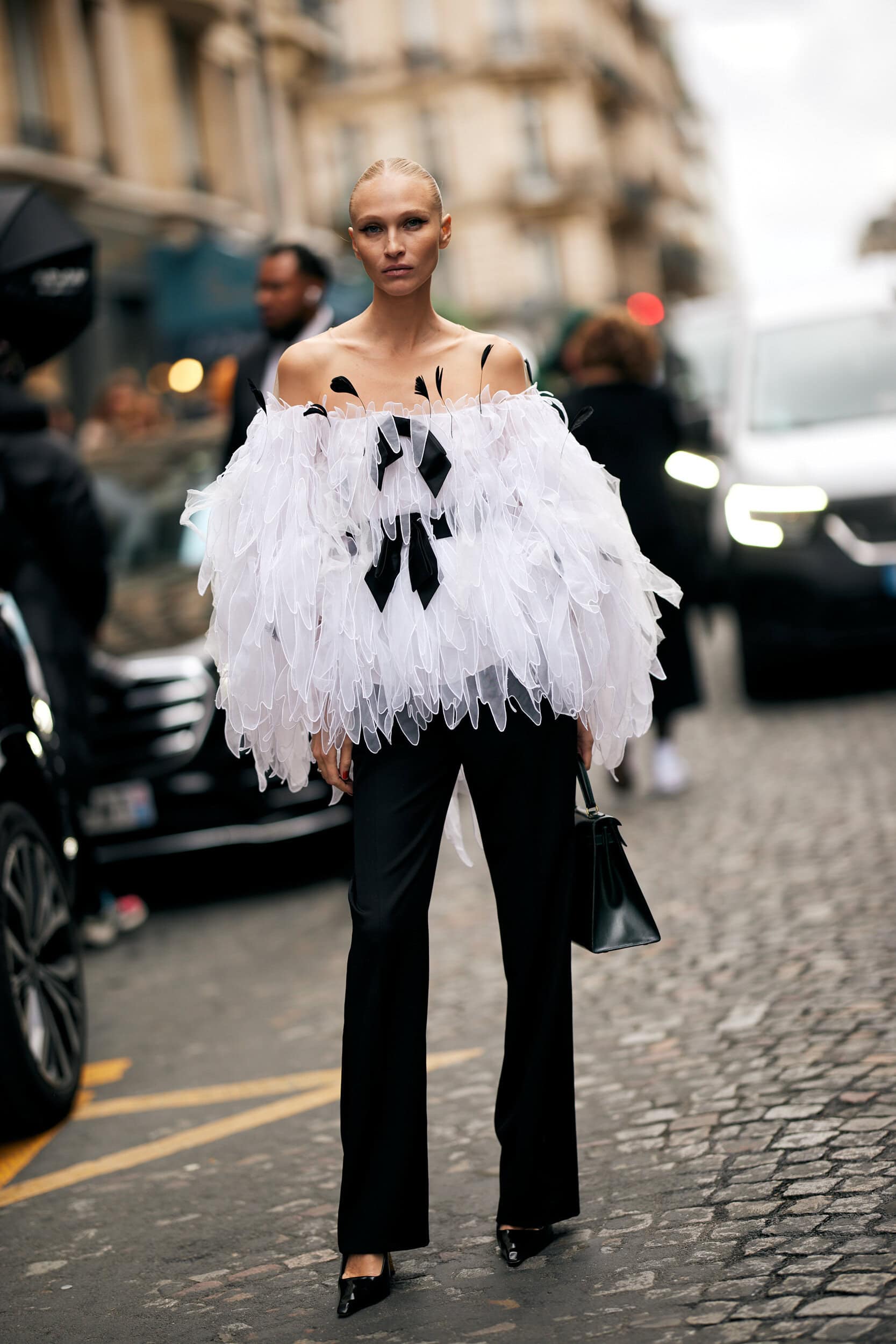 Paris Couture Street Style Spring 2025 Shows