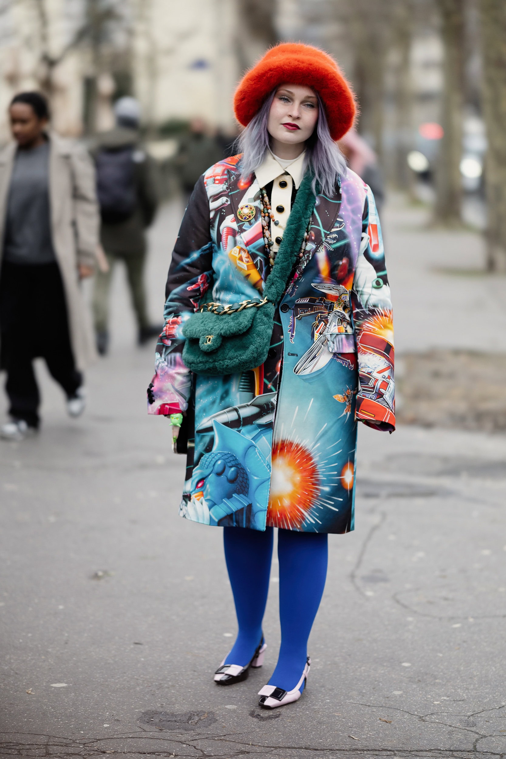 Paris Couture Street Style Spring 2025 Shows