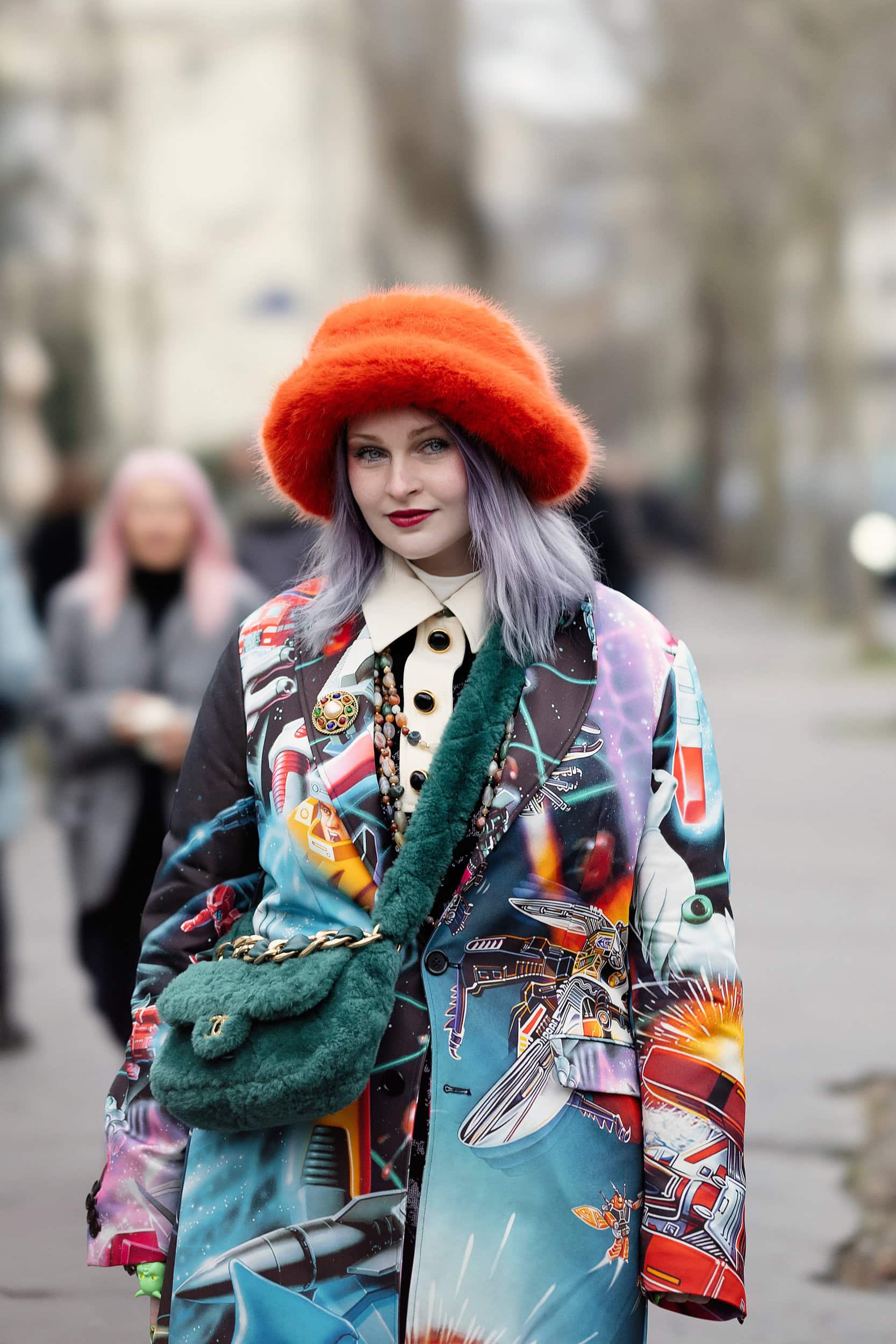 Paris Couture Street Style Spring 2025 Shows