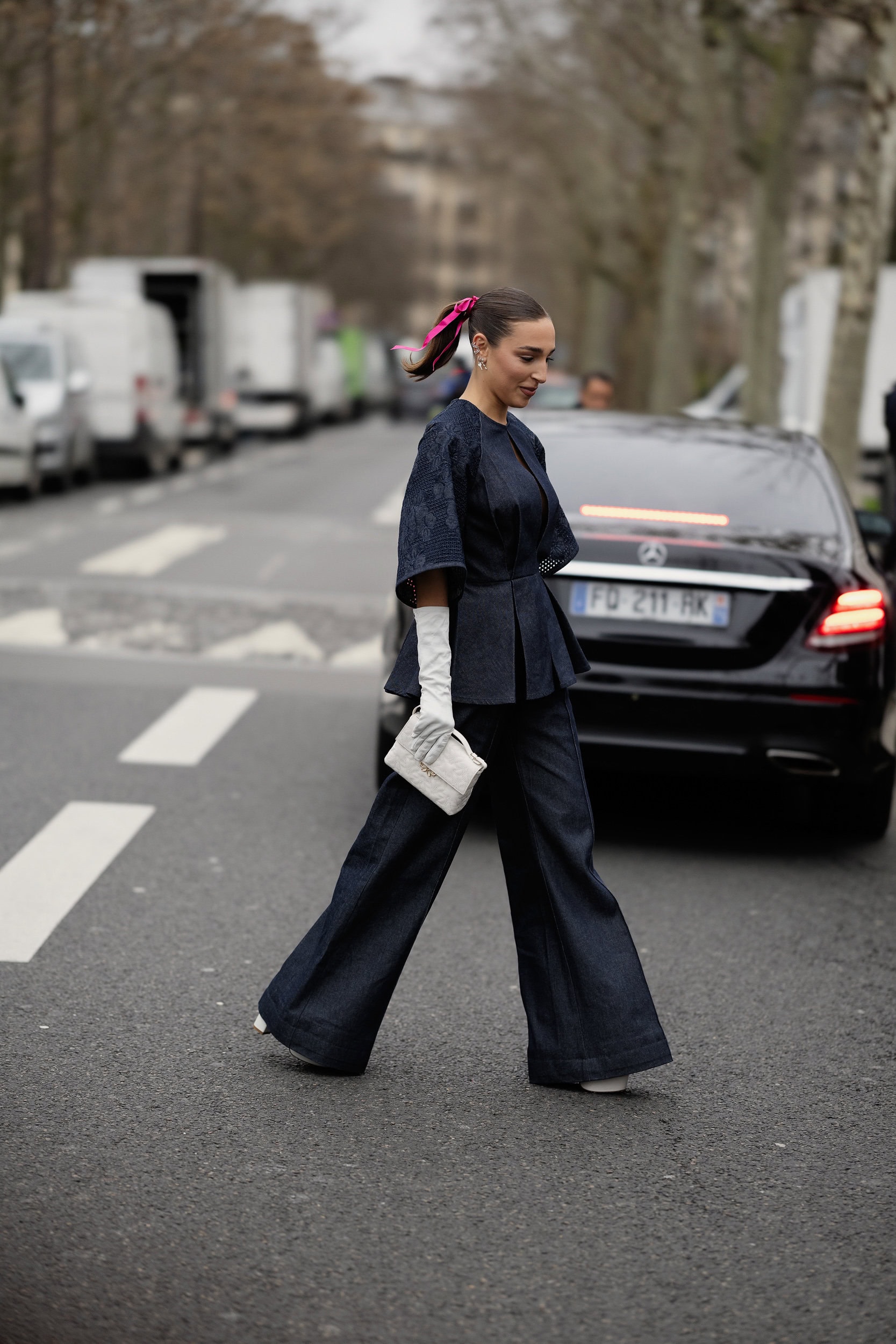 Paris Couture Street Style Spring 2025 Shows